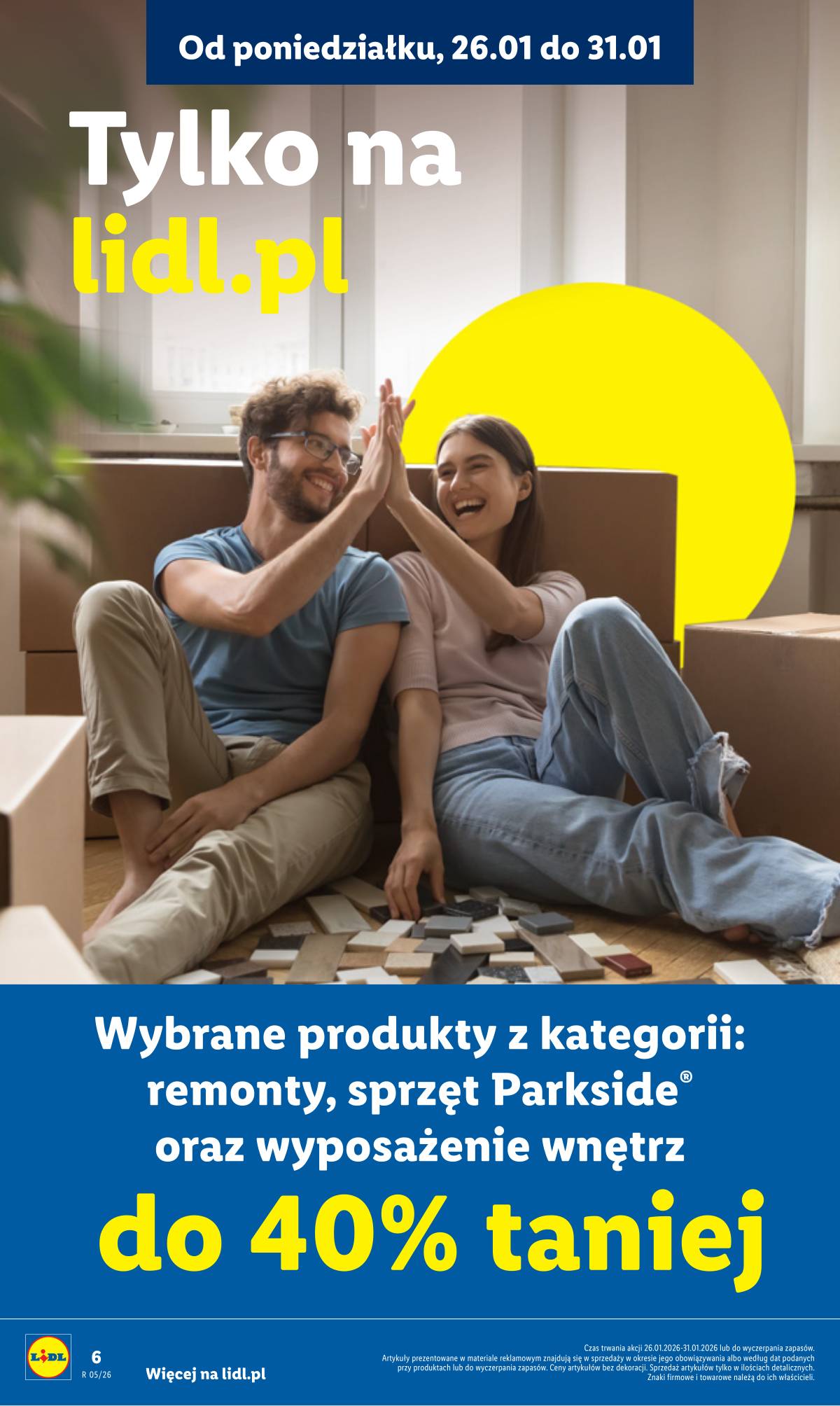 Lidl Lenkija - OFERTA WAŻNA OD 26.01 6 puslapis