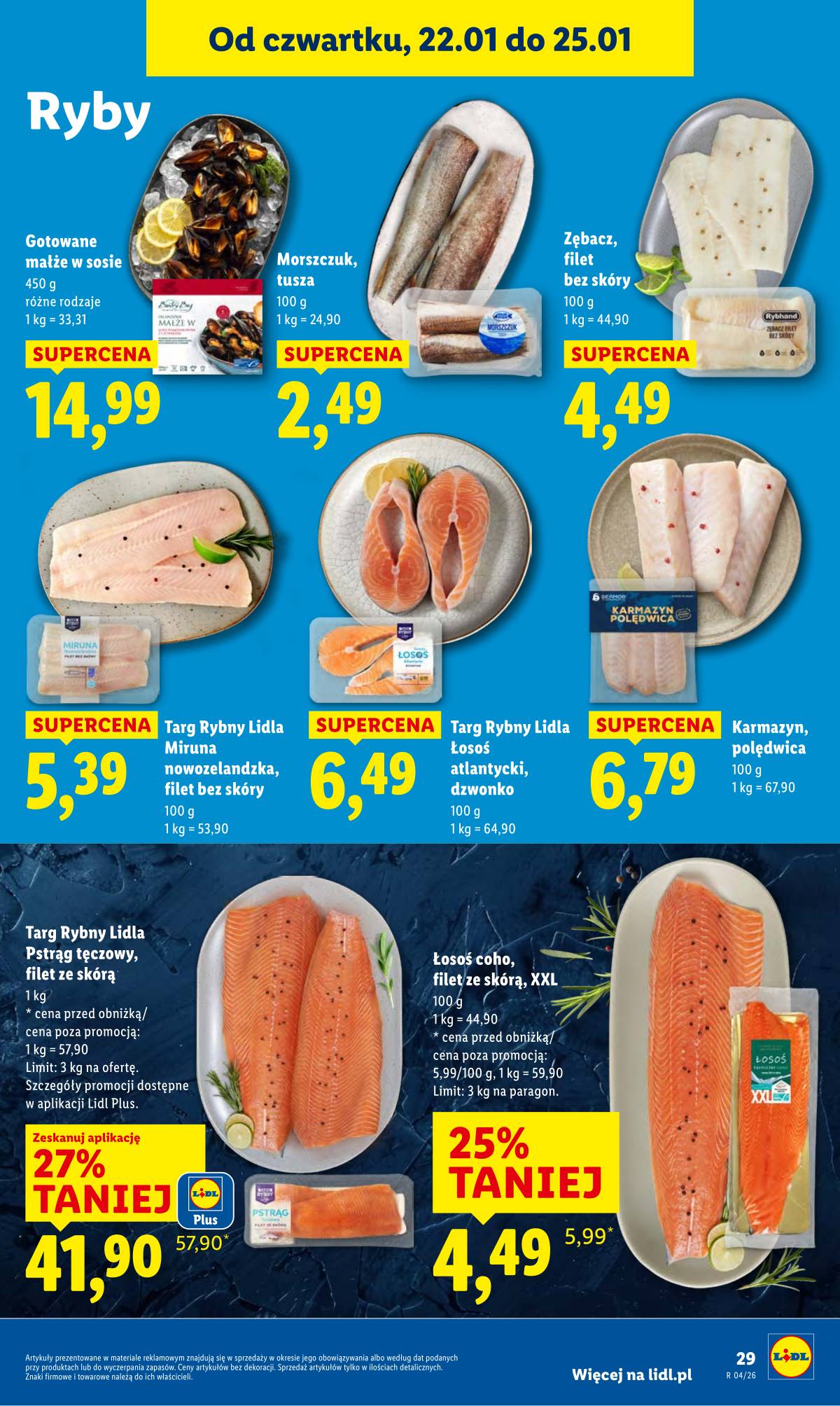 Lidl Lenkija - OFERTA WAŻNA OD 22.01 DO 25.01 29 puslapis