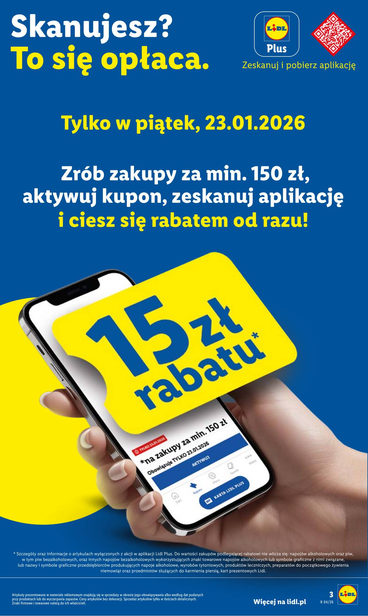 Lidl Lenkija - OFERTA WAŻNA OD 22.01 DO 25.01 3 puslapis