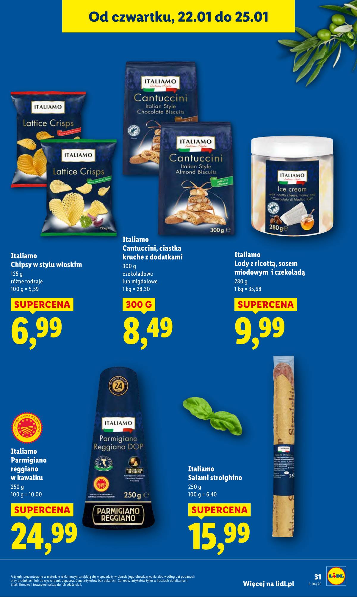 Lidl Lenkija - OFERTA WAŻNA OD 22.01 DO 25.01 31 puslapis