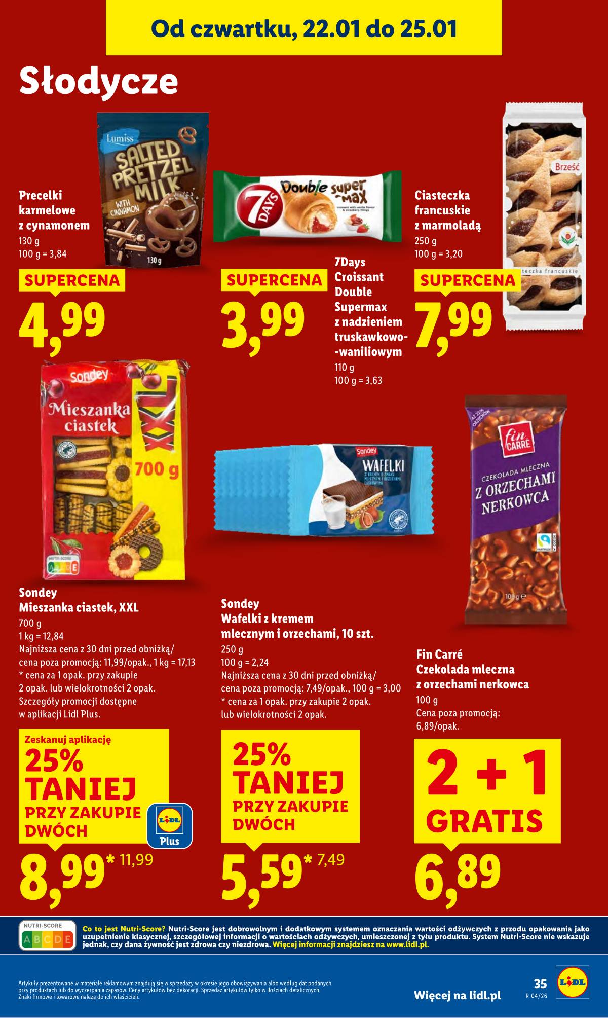 Lidl Lenkija - OFERTA WAŻNA OD 22.01 DO 25.01 35 puslapis