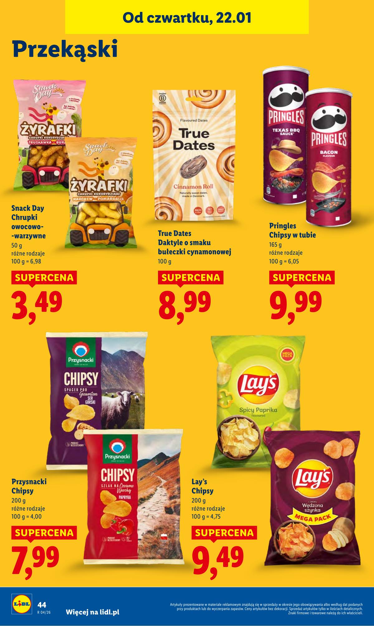 Lidl Lenkija - OFERTA WAŻNA OD 22.01 DO 25.01 44 puslapis