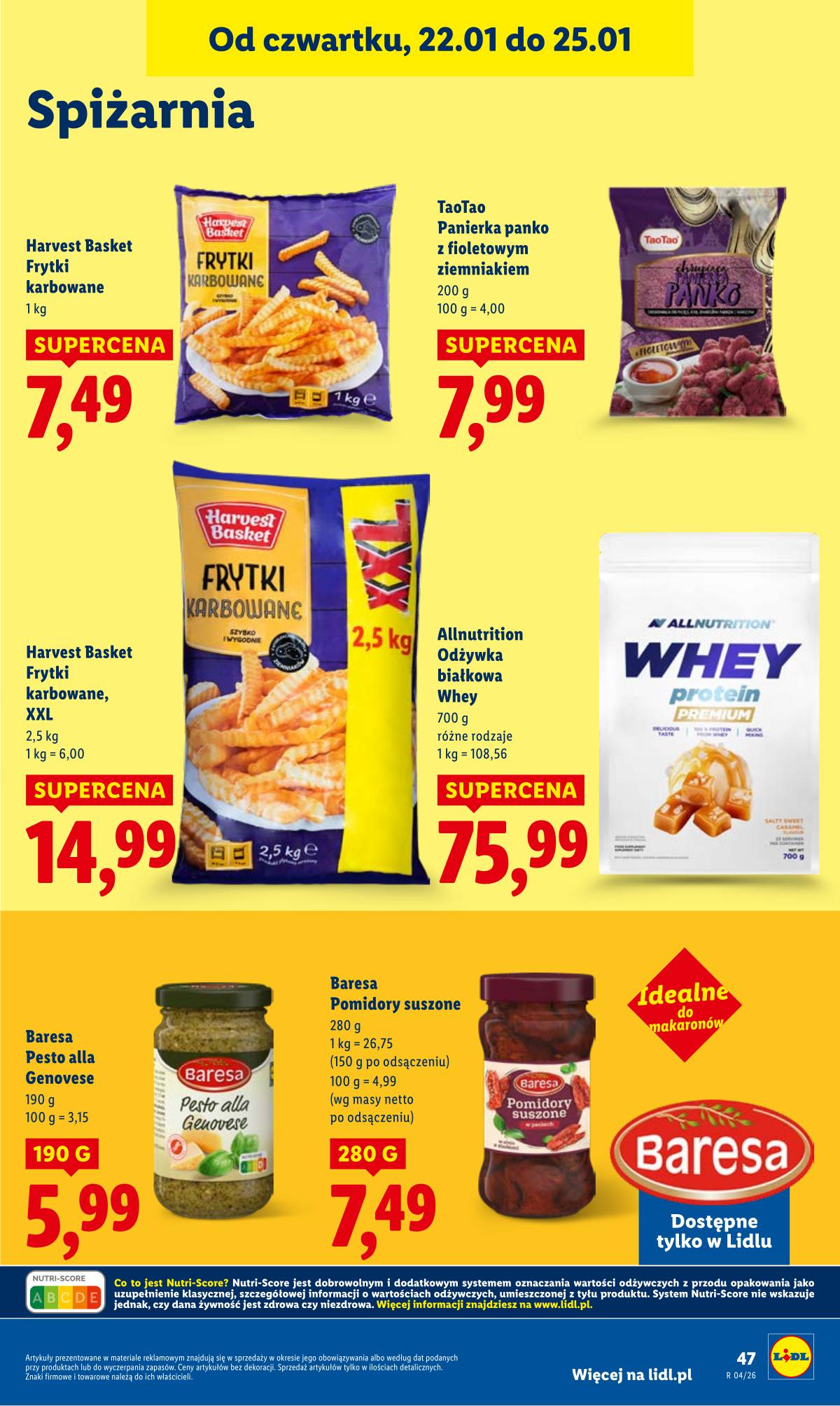 Lidl Lenkija - OFERTA WAŻNA OD 22.01 DO 25.01 47 puslapis