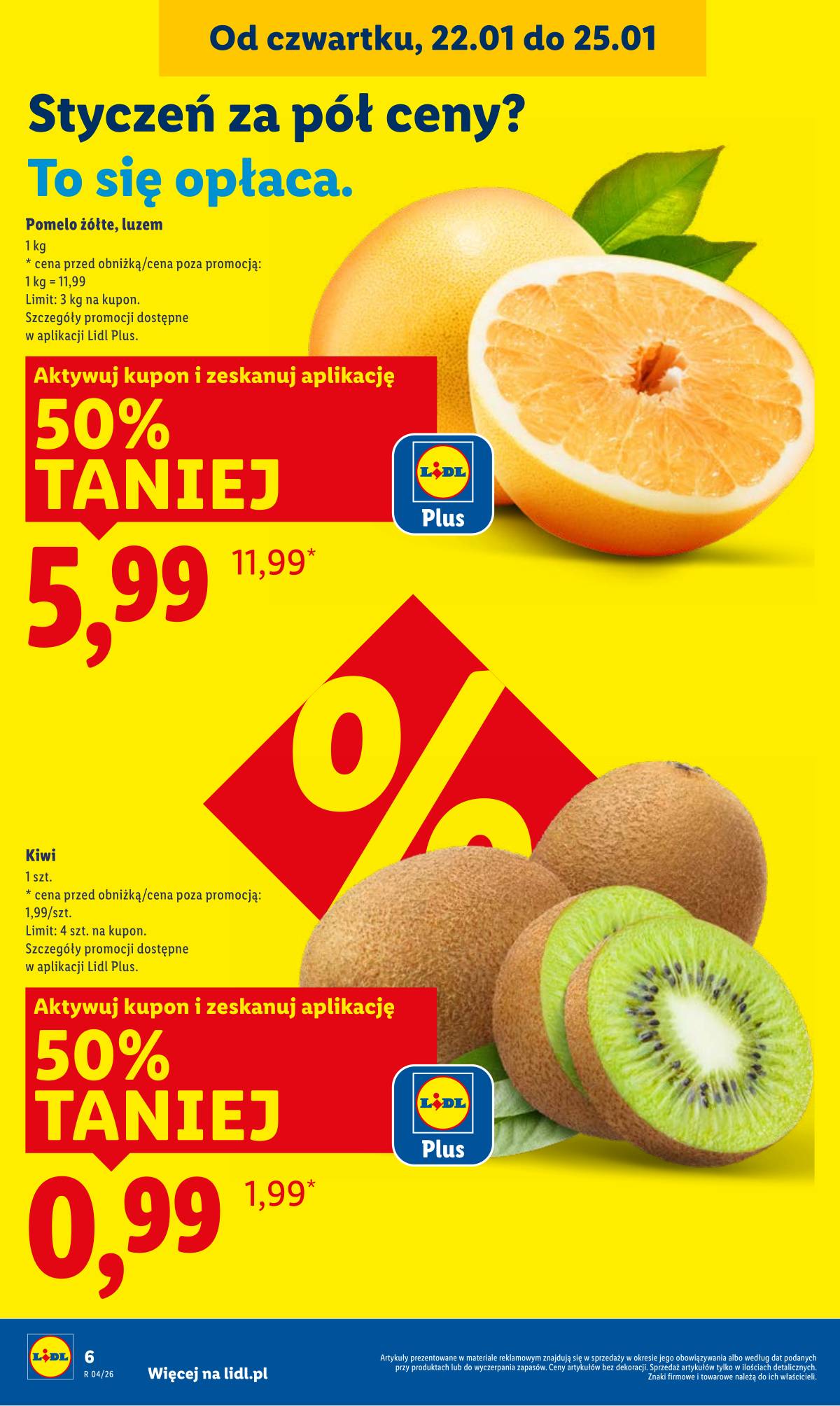 Lidl Lenkija - OFERTA WAŻNA OD 22.01 DO 25.01 6 puslapis