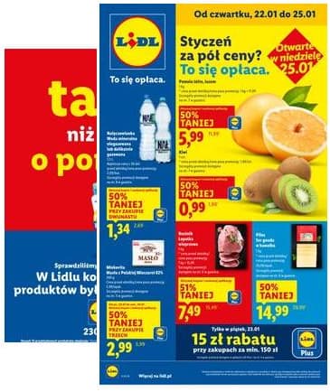 Lidl Lenkija - OFERTA WAŻNA OD 22.01 DO 25.01 2026-01-22 – 2026-01-25