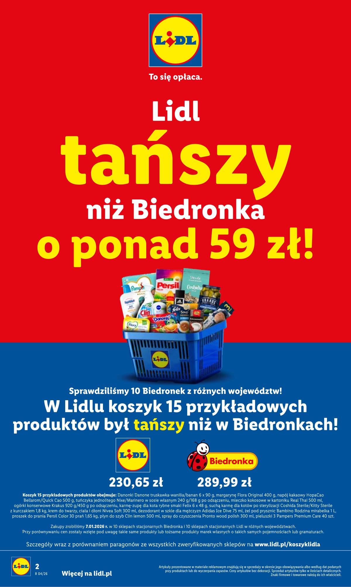 Lidl Lenkija - OFERTA WAŻNA OD 22.01 DO 25.01 2 puslapis
