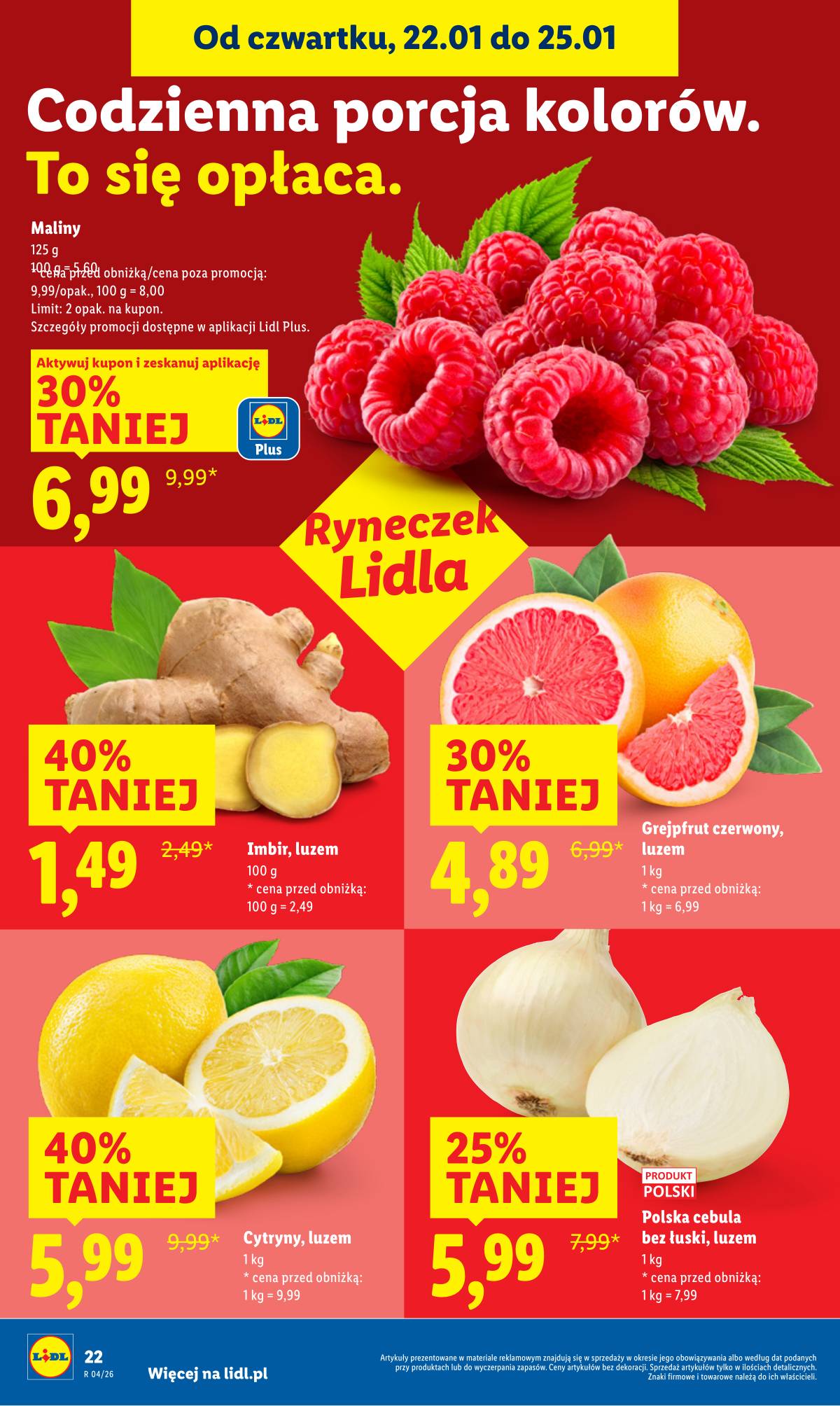 Lidl Lenkija - OFERTA WAŻNA OD 22.01 DO 25.01 24 puslapis