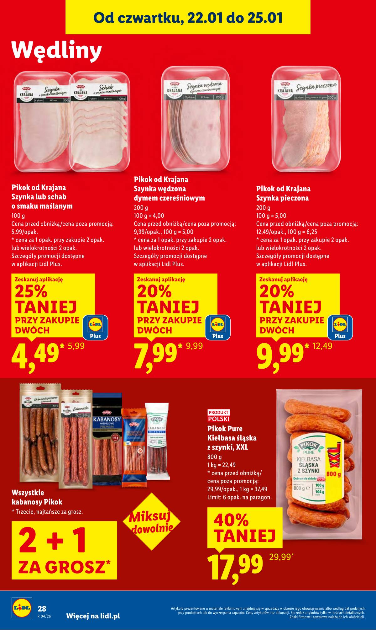 Lidl Lenkija - OFERTA WAŻNA OD 22.01 DO 25.01 30 puslapis