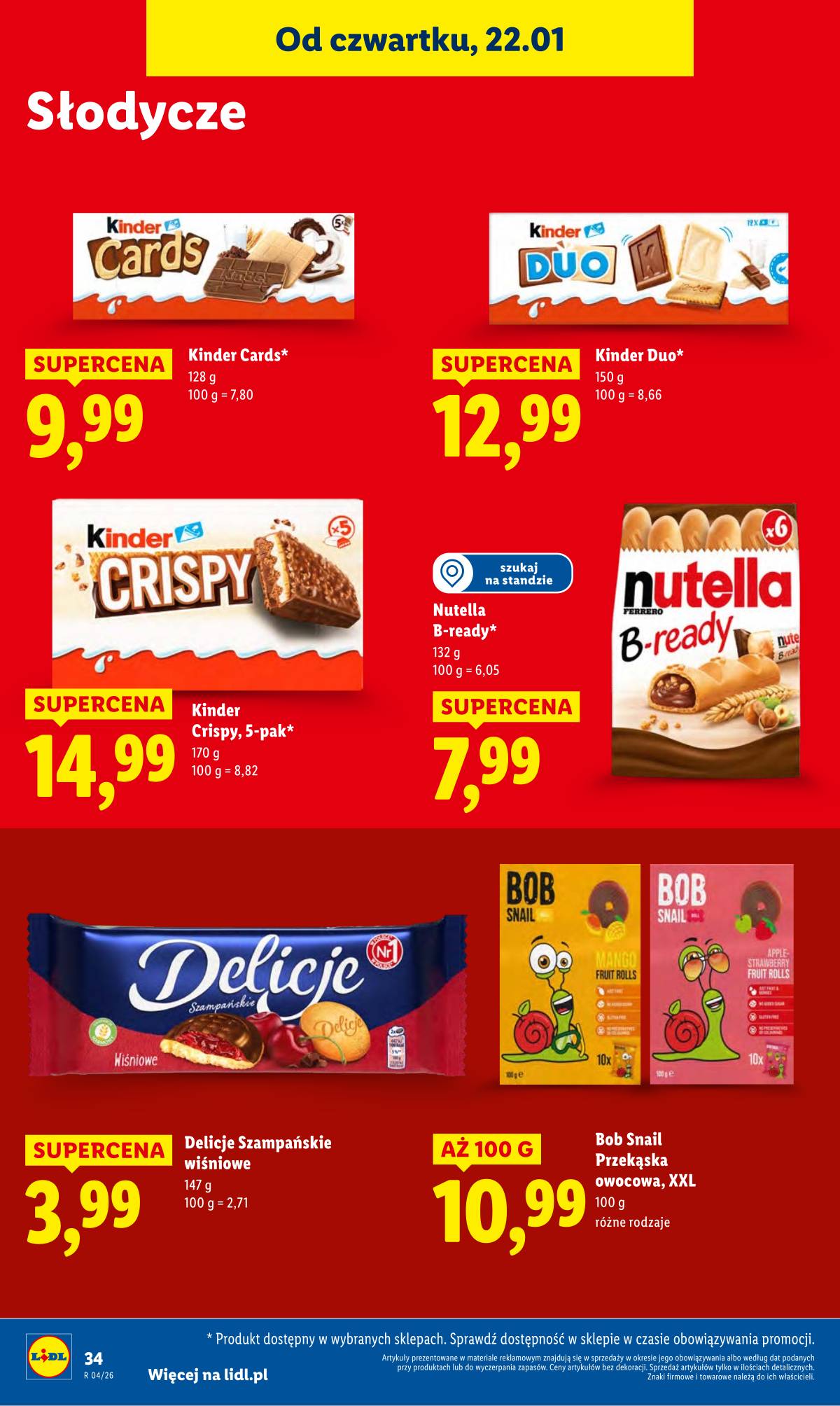 Lidl Lenkija - OFERTA WAŻNA OD 22.01 DO 25.01 36 puslapis