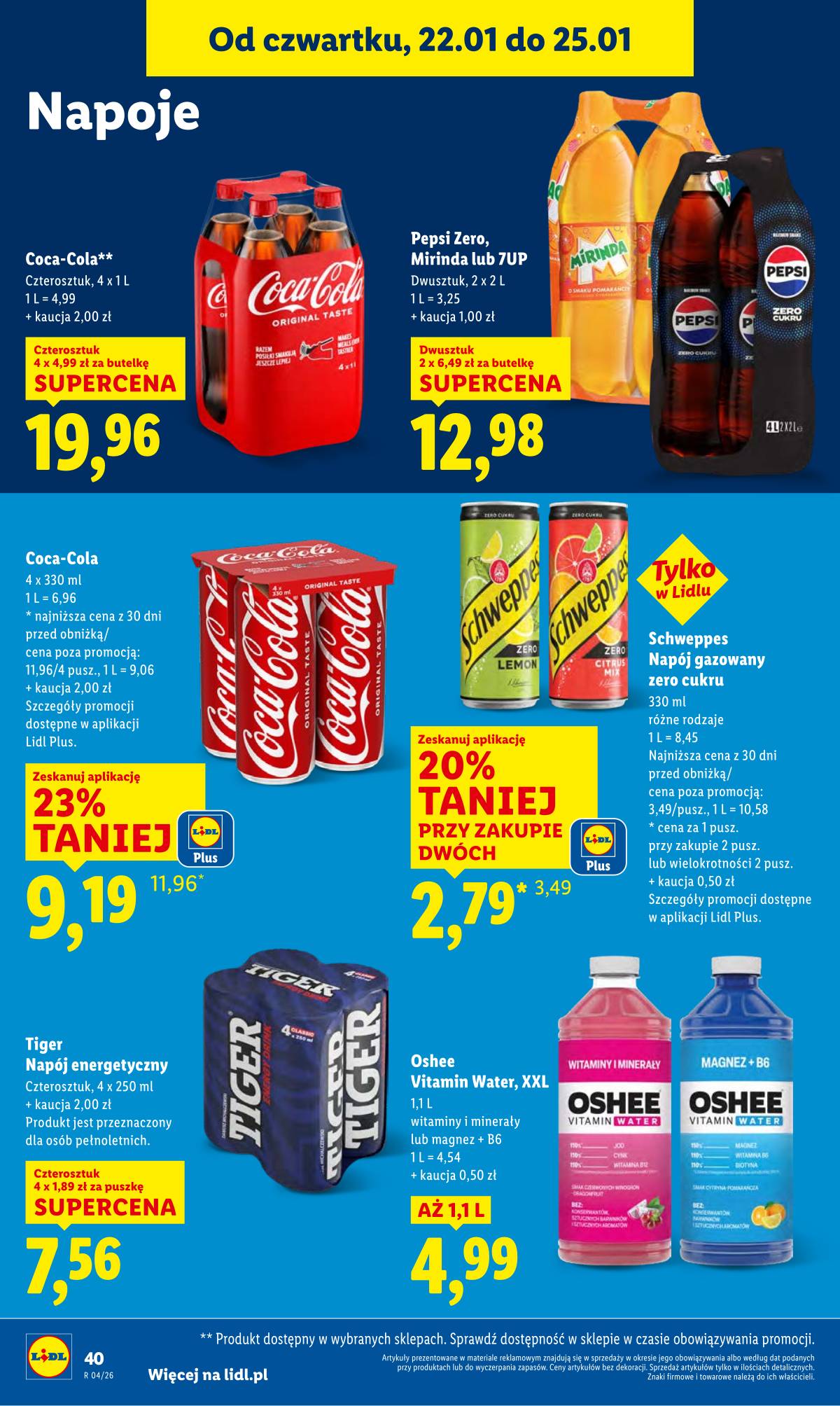 Lidl Lenkija - OFERTA WAŻNA OD 22.01 DO 25.01 42 puslapis