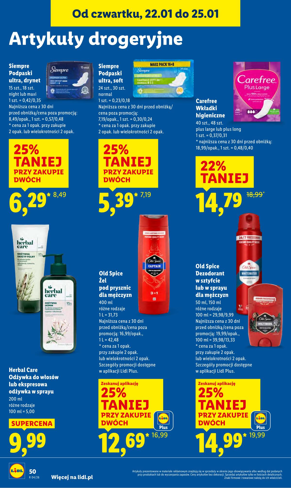 Lidl Lenkija - OFERTA WAŻNA OD 22.01 DO 25.01 52 puslapis