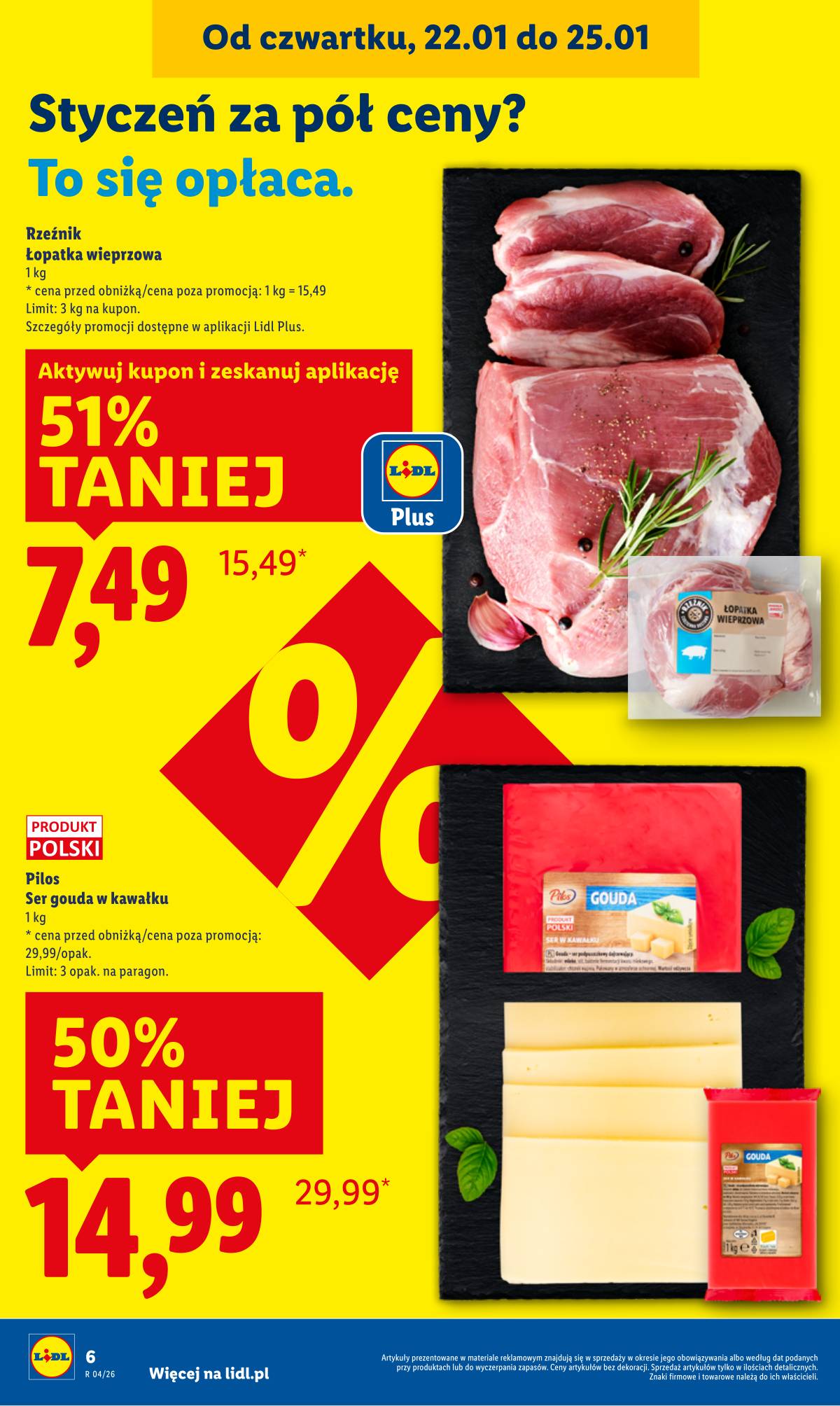 Lidl Lenkija - OFERTA WAŻNA OD 22.01 DO 25.01 6 puslapis