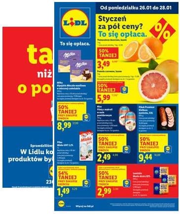 Lidl Lenkija - OFERTA WAŻNA OD 26.01 DO 28.01 2026-01-26 – 2026-01-28