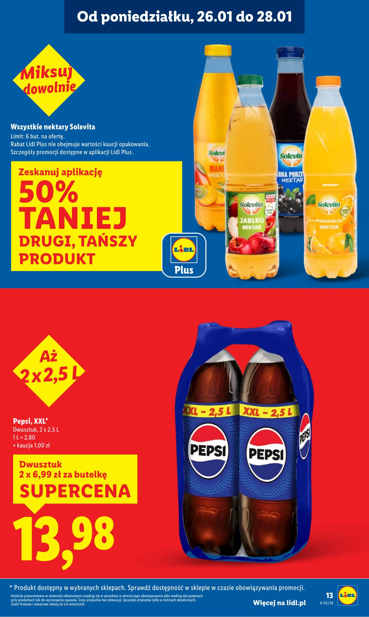Lidl Lenkija - OFERTA WAŻNA OD 26.01 DO 28.01 13 puslapis