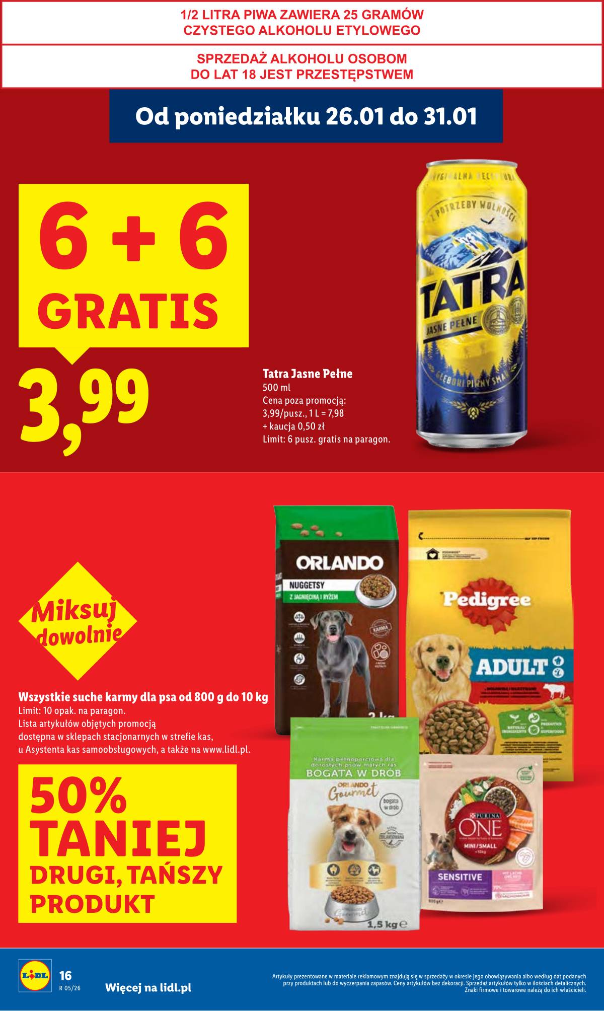 Lidl Lenkija - OFERTA WAŻNA OD 26.01 DO 28.01 16 puslapis