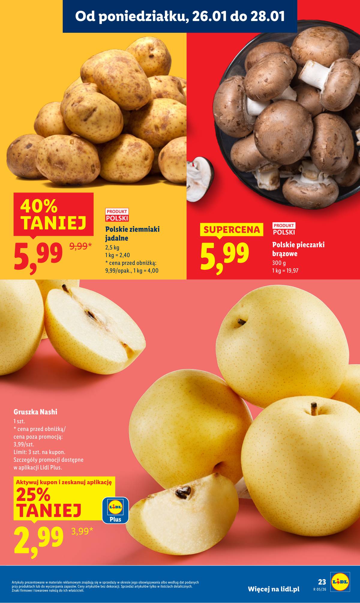 Lidl Lenkija - OFERTA WAŻNA OD 26.01 DO 28.01 23 puslapis