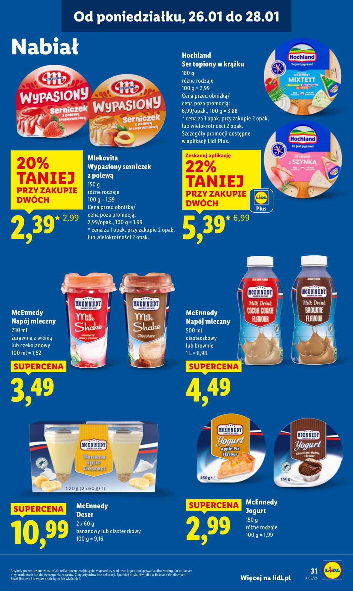 Lidl Lenkija - OFERTA WAŻNA OD 26.01 DO 28.01 31 puslapis