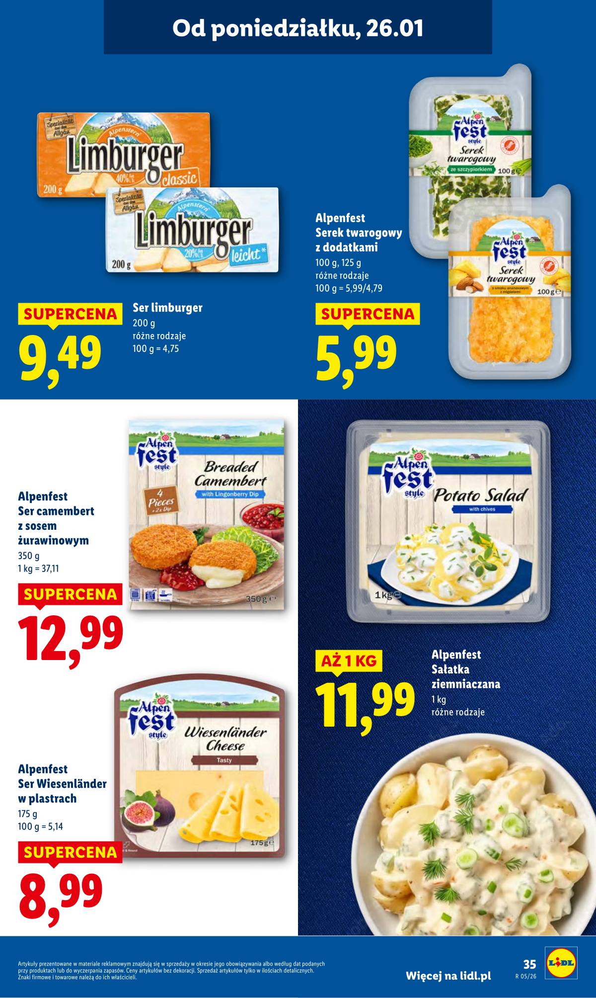 Lidl Lenkija - OFERTA WAŻNA OD 26.01 DO 28.01 35 puslapis