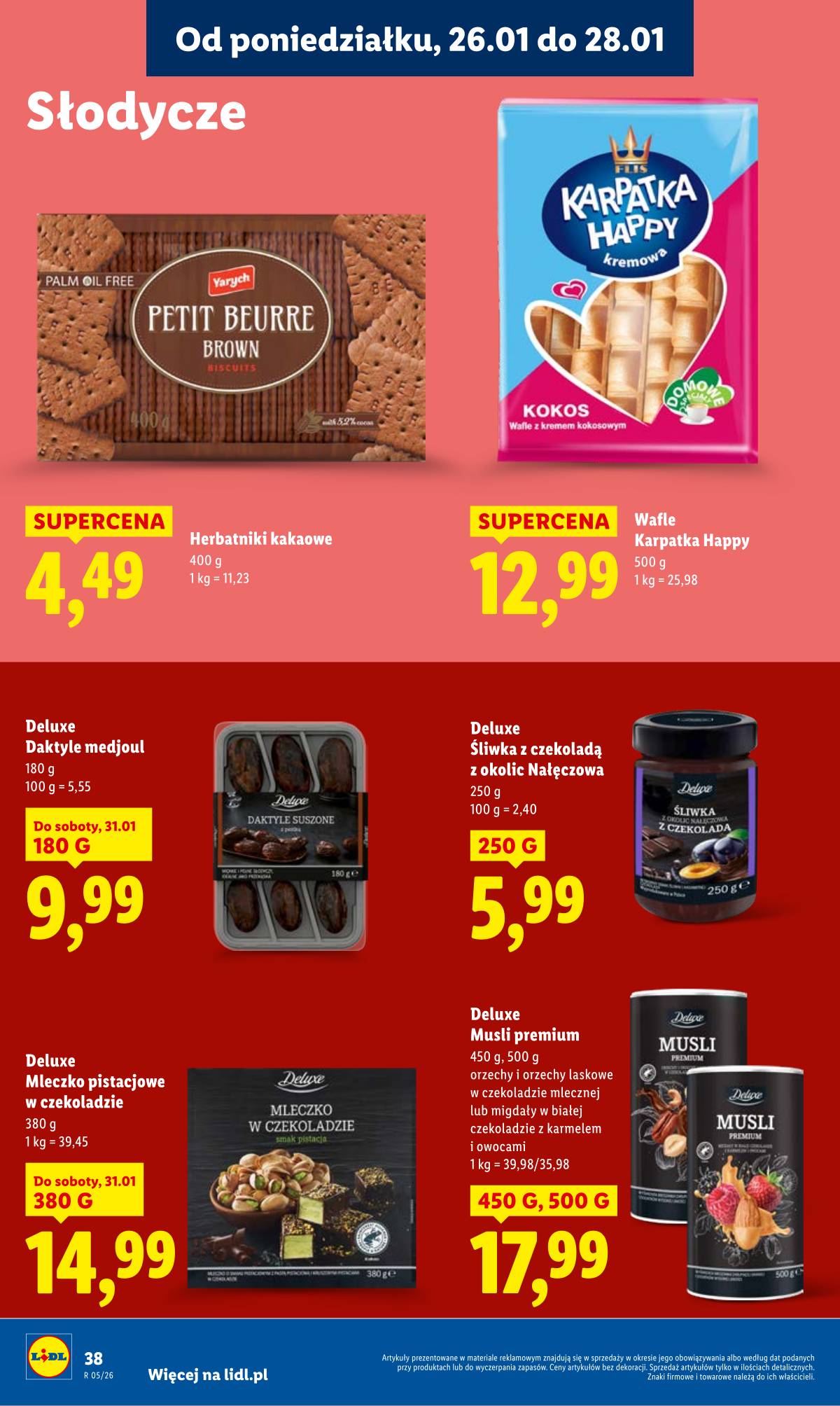 Lidl Lenkija - OFERTA WAŻNA OD 26.01 DO 28.01 38 puslapis