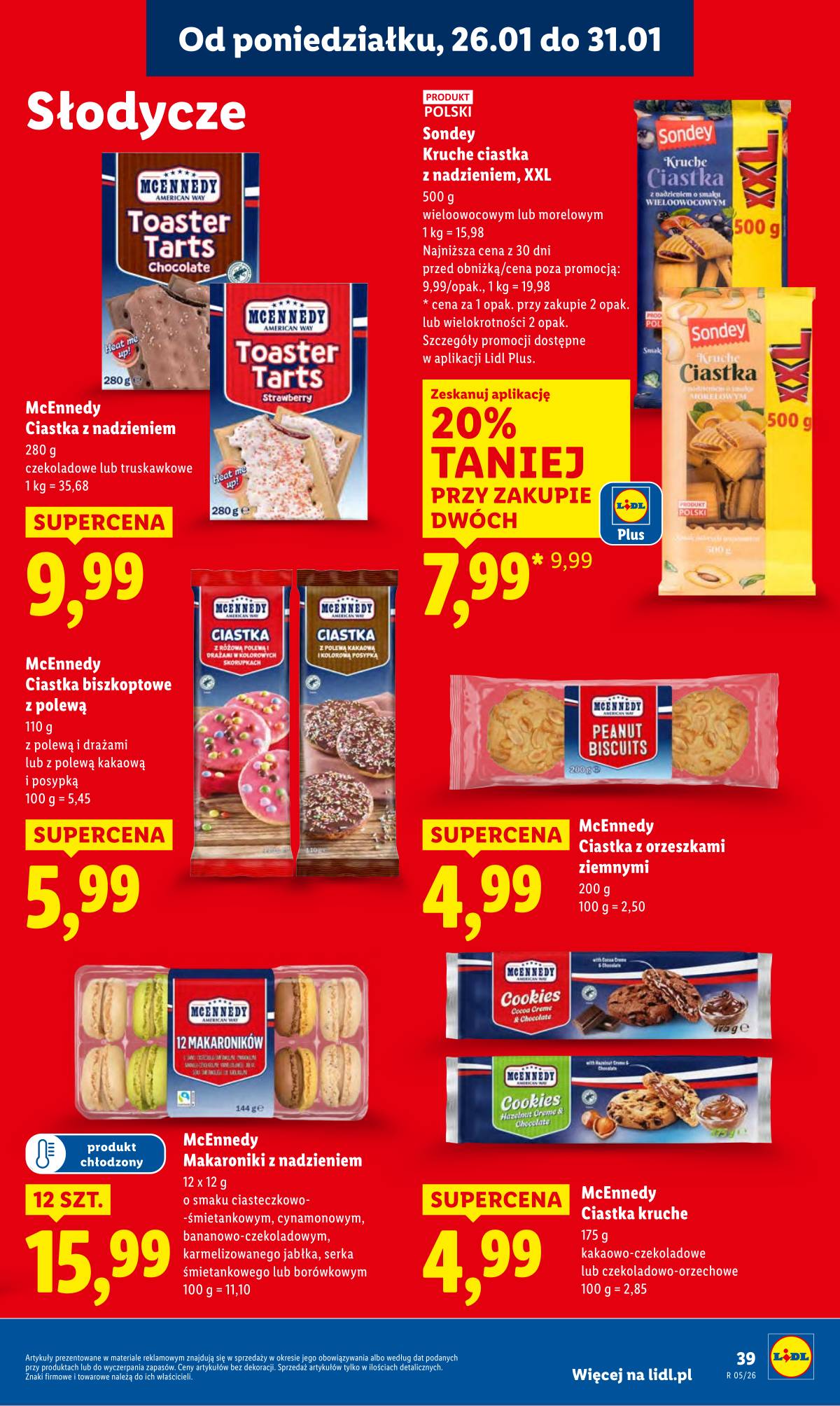 Lidl Lenkija - OFERTA WAŻNA OD 26.01 DO 28.01 39 puslapis
