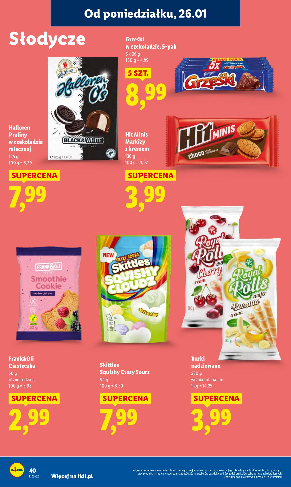Lidl Lenkija - OFERTA WAŻNA OD 26.01 DO 28.01 40 puslapis
