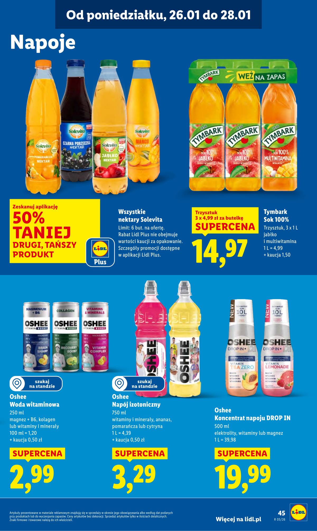 Lidl Lenkija - OFERTA WAŻNA OD 26.01 DO 28.01 45 puslapis
