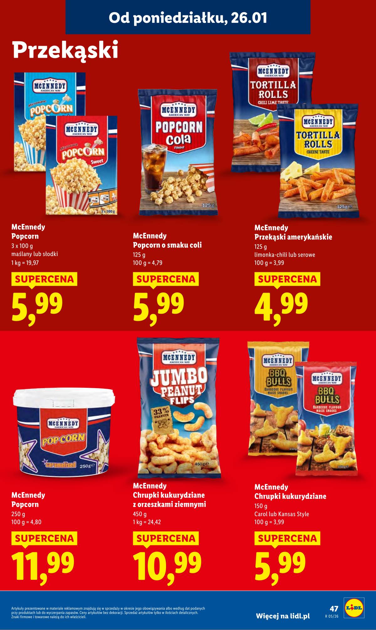 Lidl Lenkija - OFERTA WAŻNA OD 26.01 DO 28.01 47 puslapis