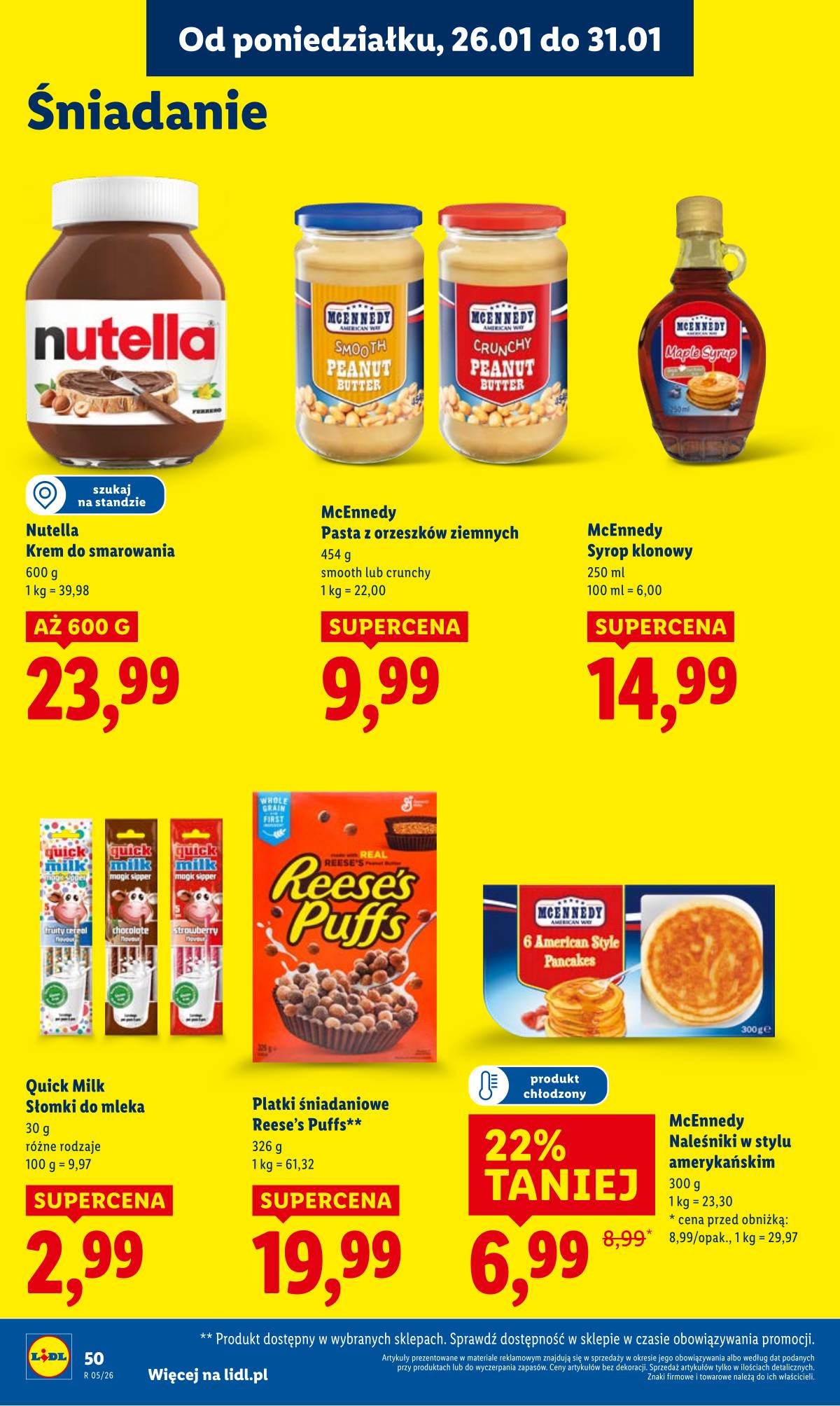 Lidl Lenkija - OFERTA WAŻNA OD 26.01 DO 28.01 50 puslapis