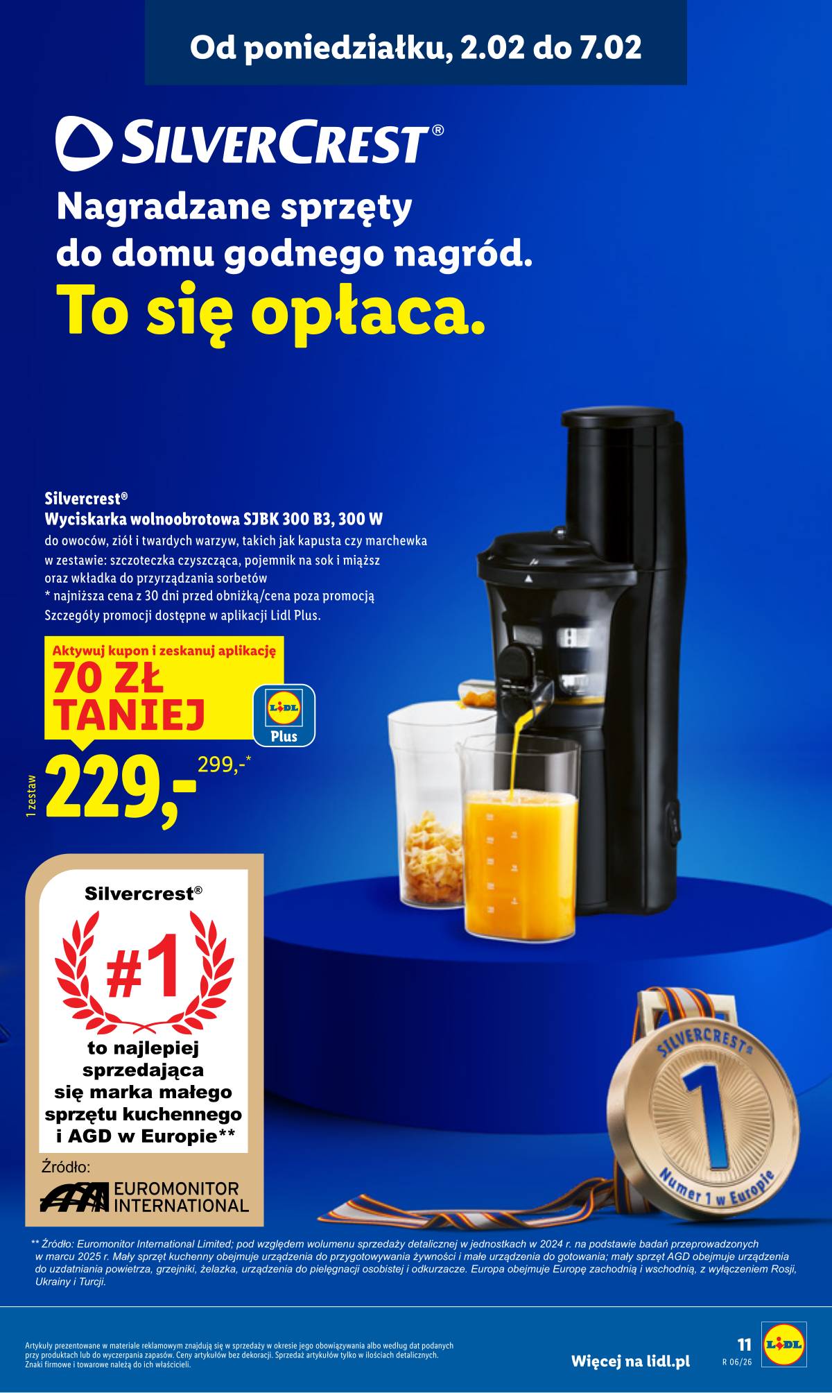 Lidl Lenkija - OFERTA WAŻNA OD 2.02 11 puslapis