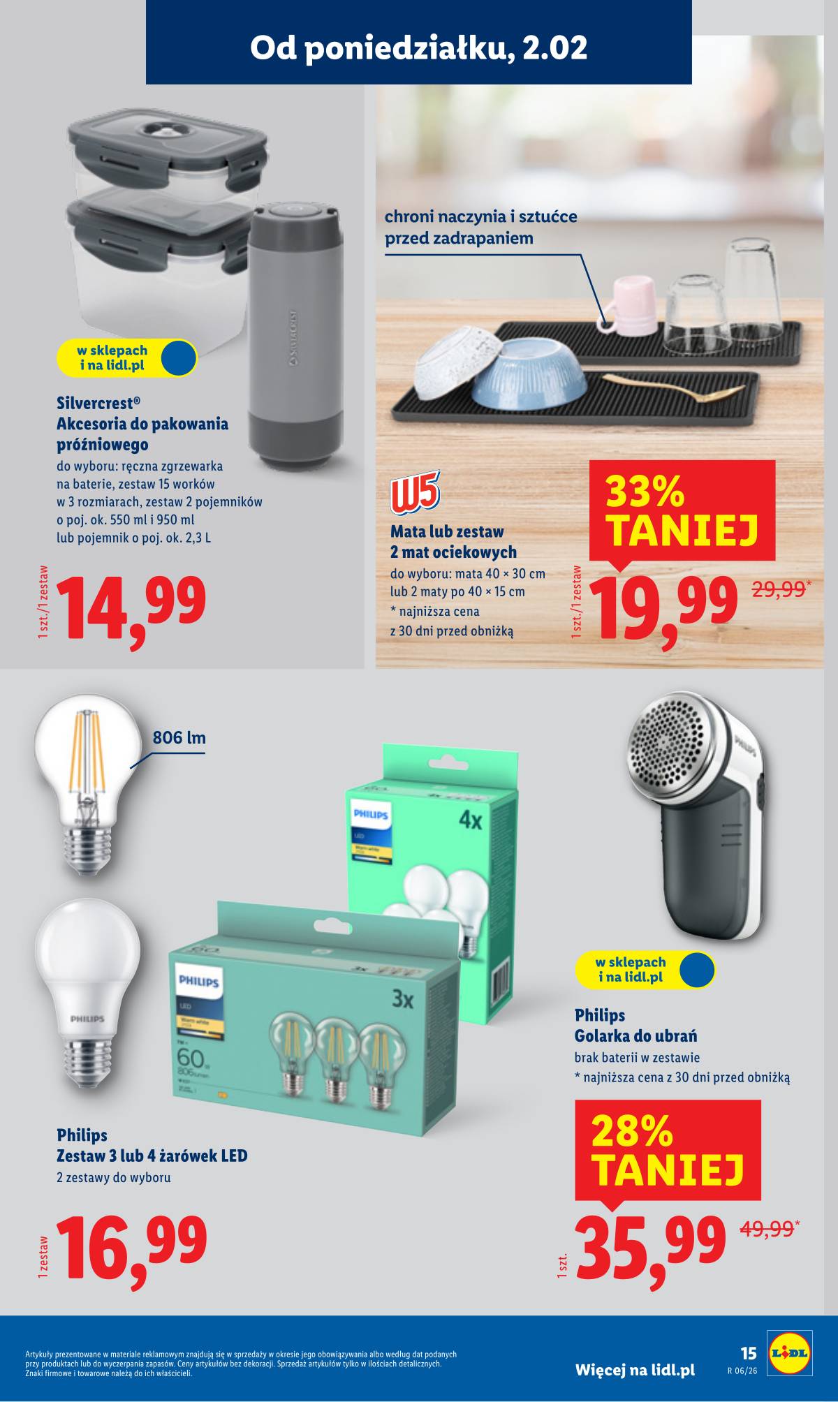 Lidl Lenkija - OFERTA WAŻNA OD 2.02 15 puslapis