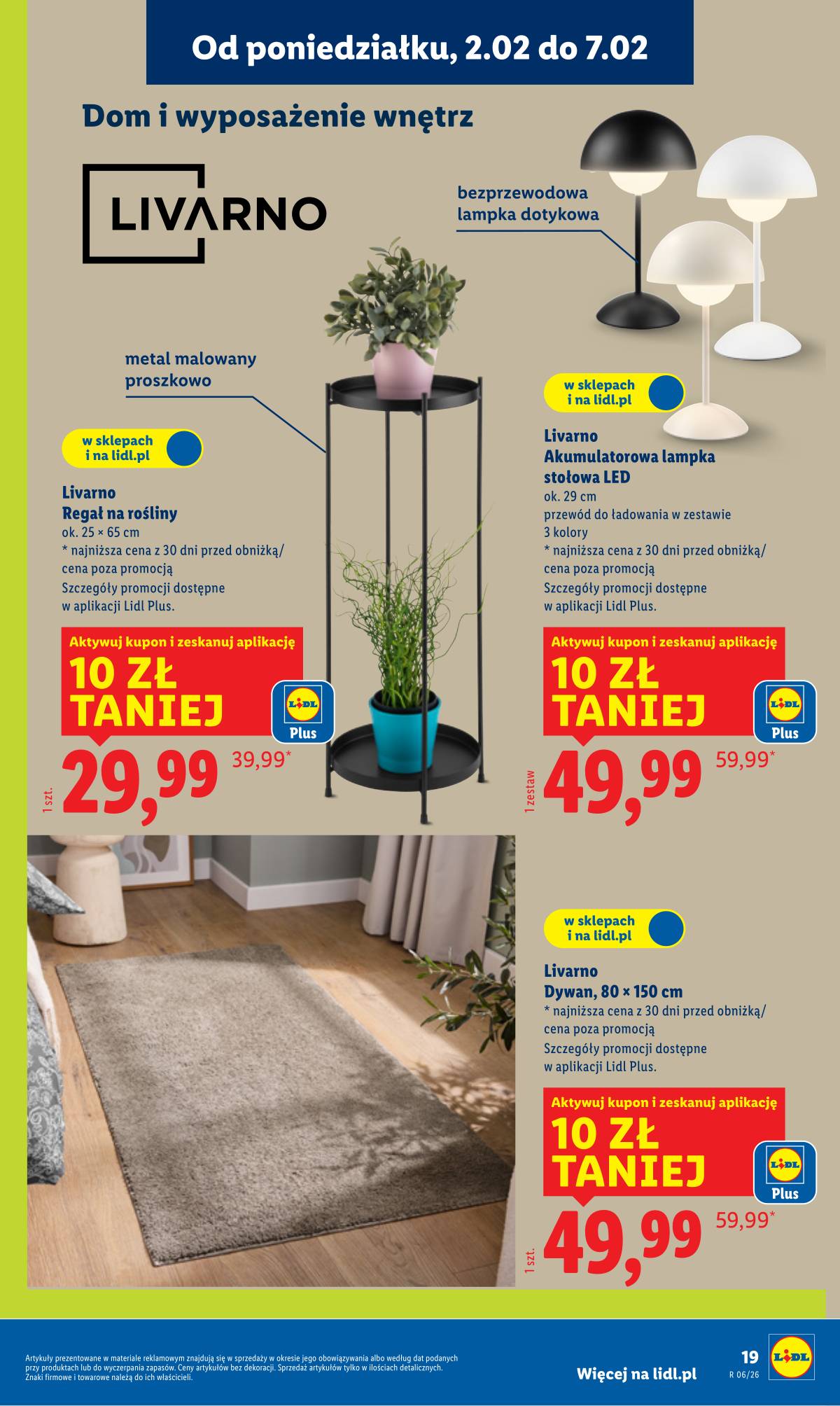 Lidl Lenkija - OFERTA WAŻNA OD 2.02 19 puslapis