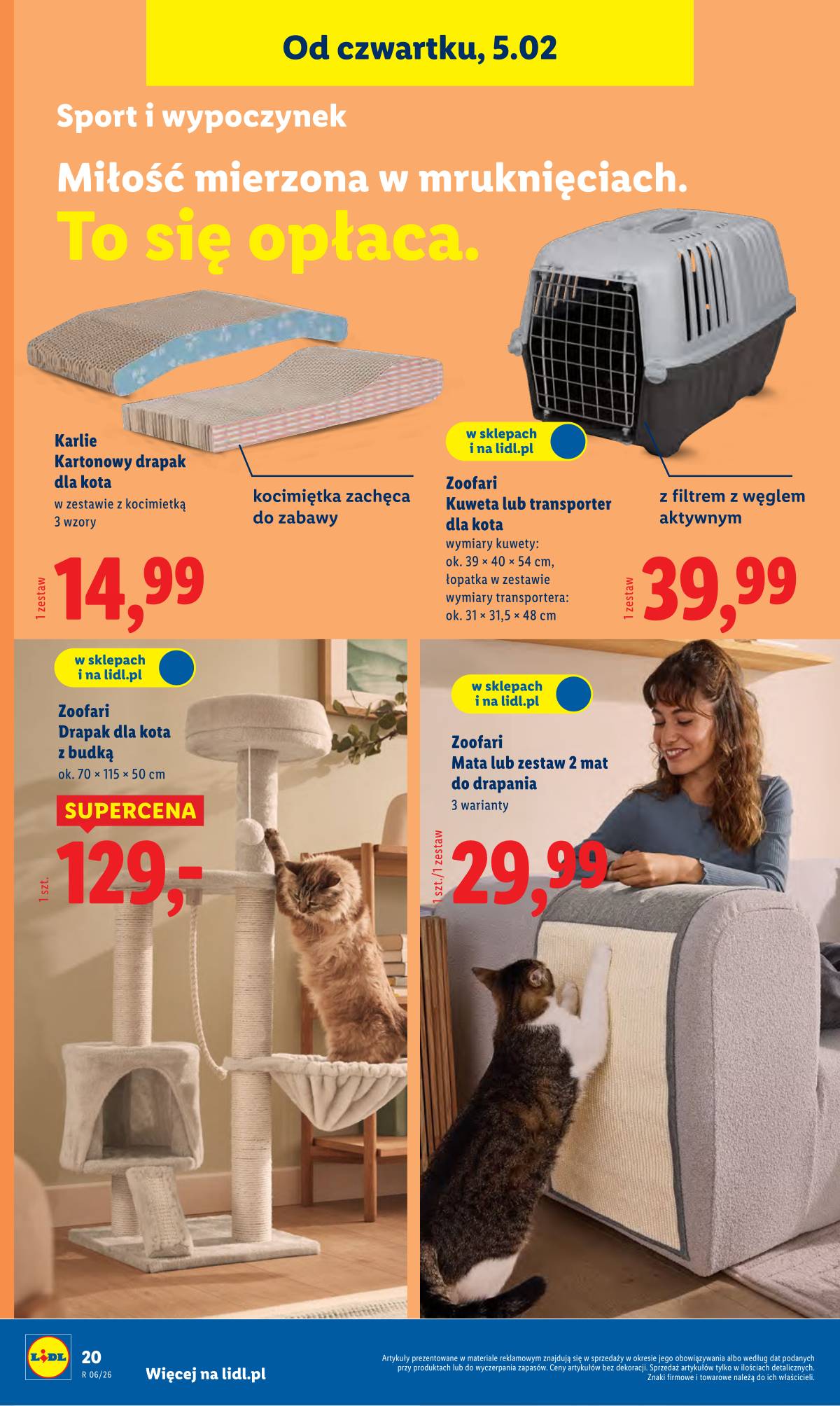 Lidl Lenkija - OFERTA WAŻNA OD 2.02 26 puslapis