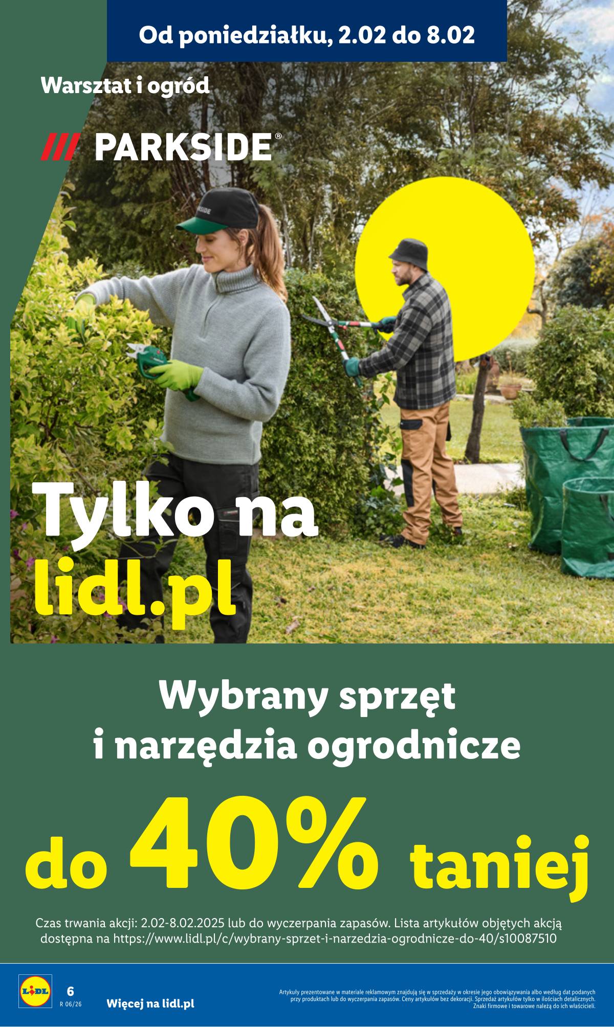 Lidl Lenkija - OFERTA WAŻNA OD 2.02 6 puslapis