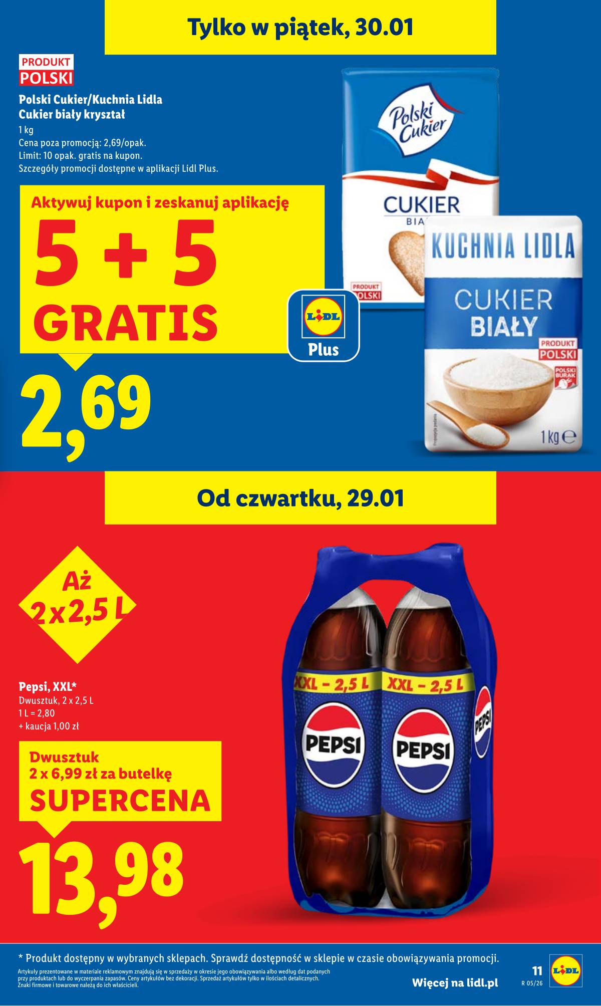 Lidl Lenkija - OFERTA WAŻNA OD 29.01 DO 31.01 11 puslapis