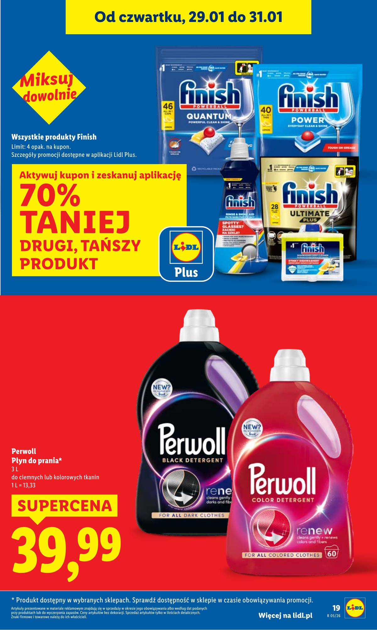 Lidl Lenkija - OFERTA WAŻNA OD 29.01 DO 31.01 19 puslapis