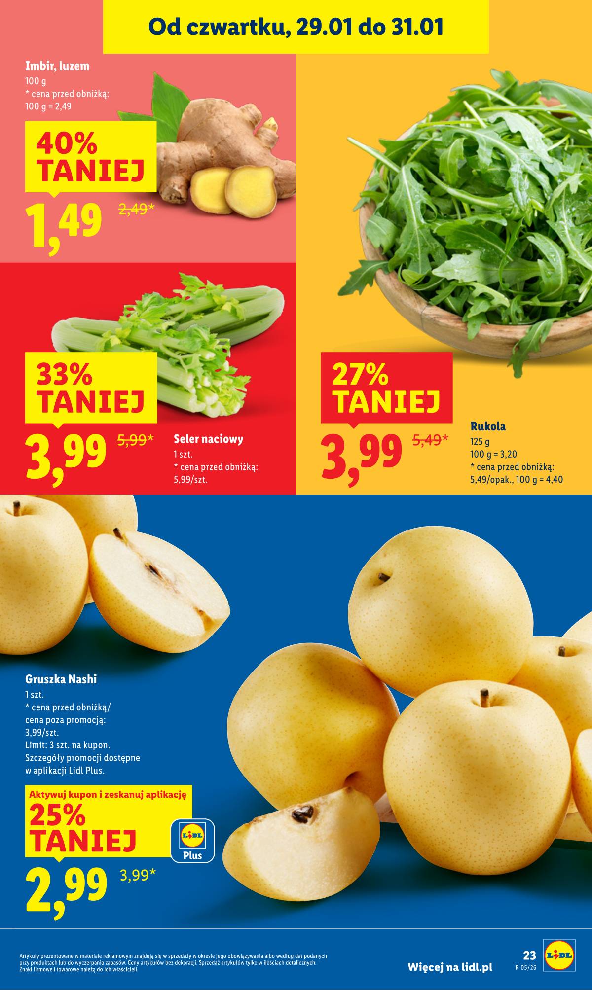 Lidl Lenkija - OFERTA WAŻNA OD 29.01 DO 31.01 23 puslapis