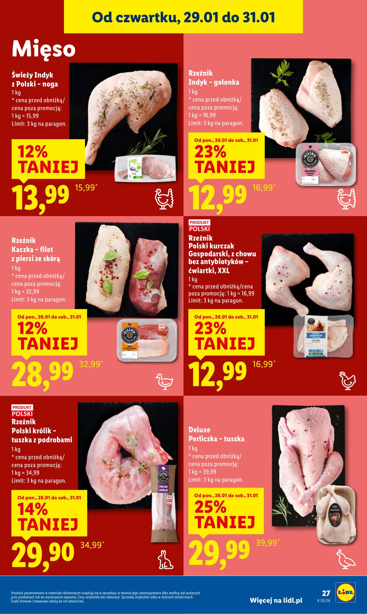Lidl Lenkija - OFERTA WAŻNA OD 29.01 DO 31.01 27 puslapis