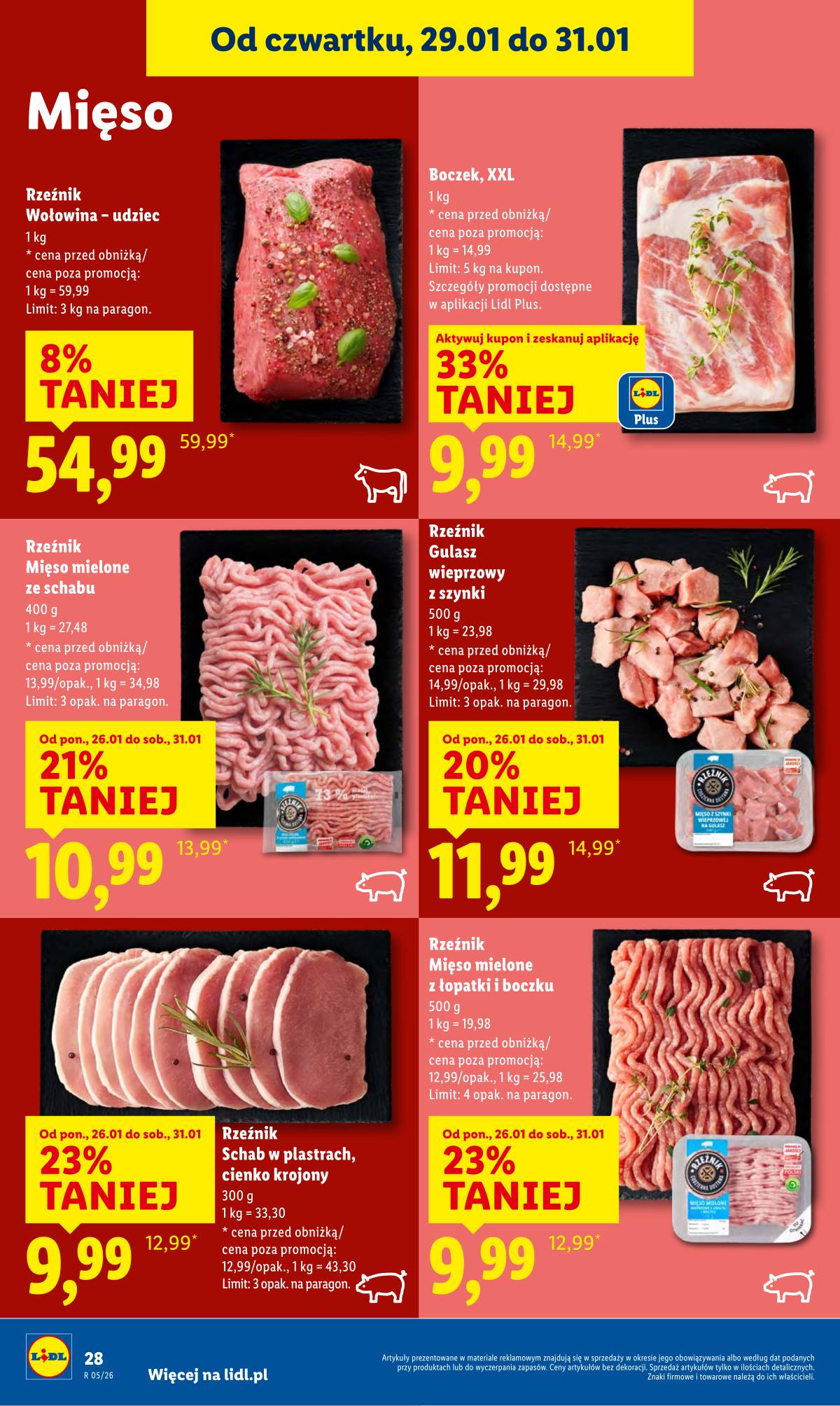 Lidl Lenkija - OFERTA WAŻNA OD 29.01 DO 31.01 28 puslapis