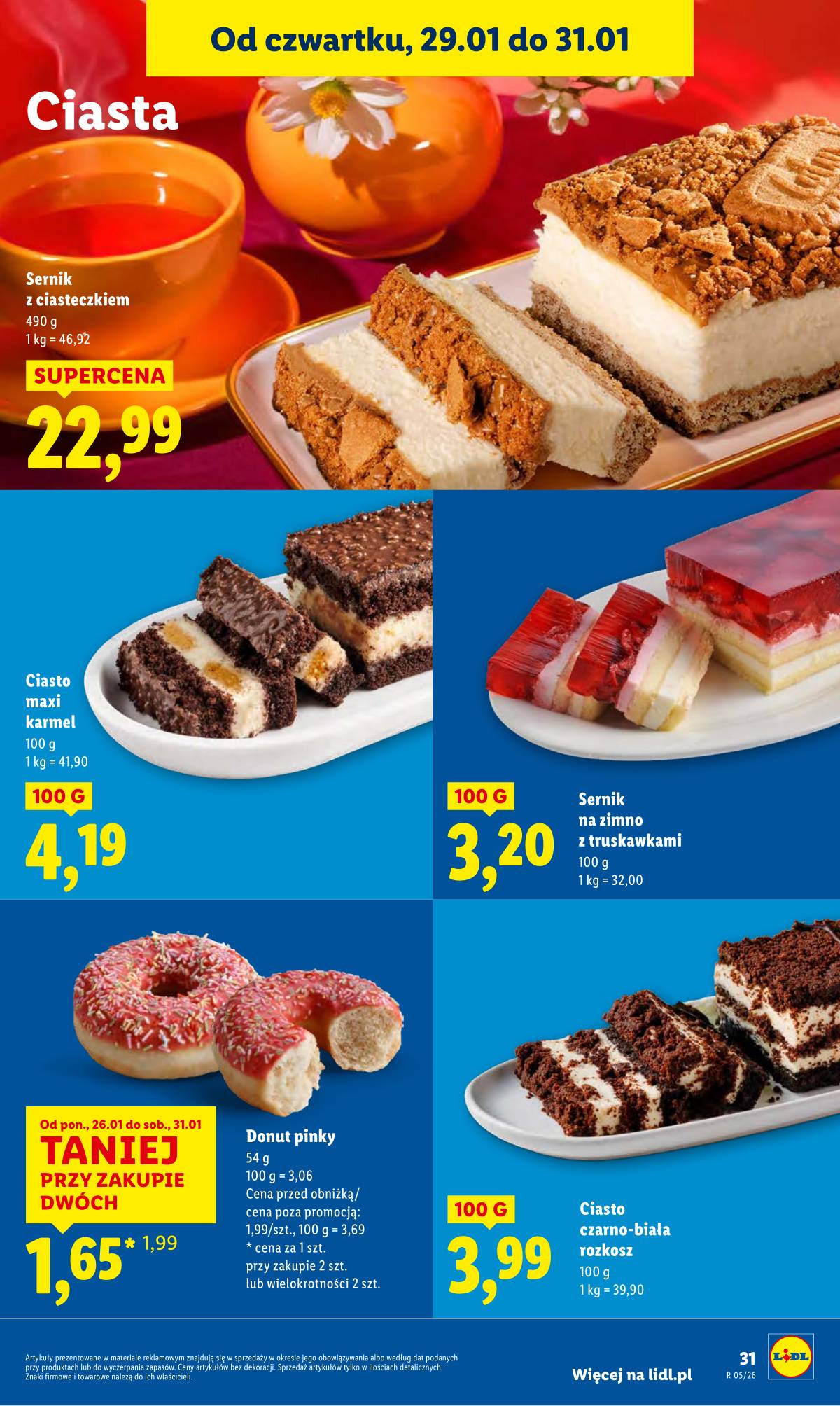 Lidl Lenkija - OFERTA WAŻNA OD 29.01 DO 31.01 31 puslapis
