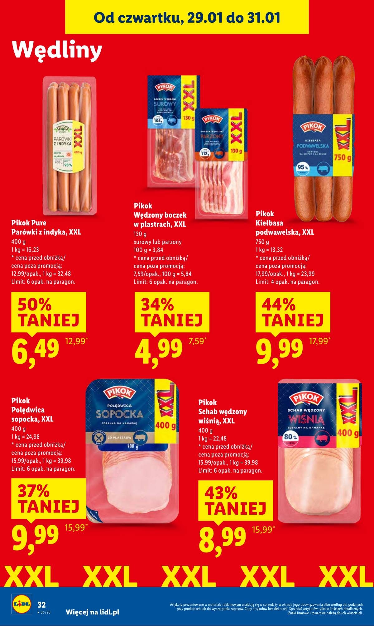Lidl Lenkija - OFERTA WAŻNA OD 29.01 DO 31.01 32 puslapis