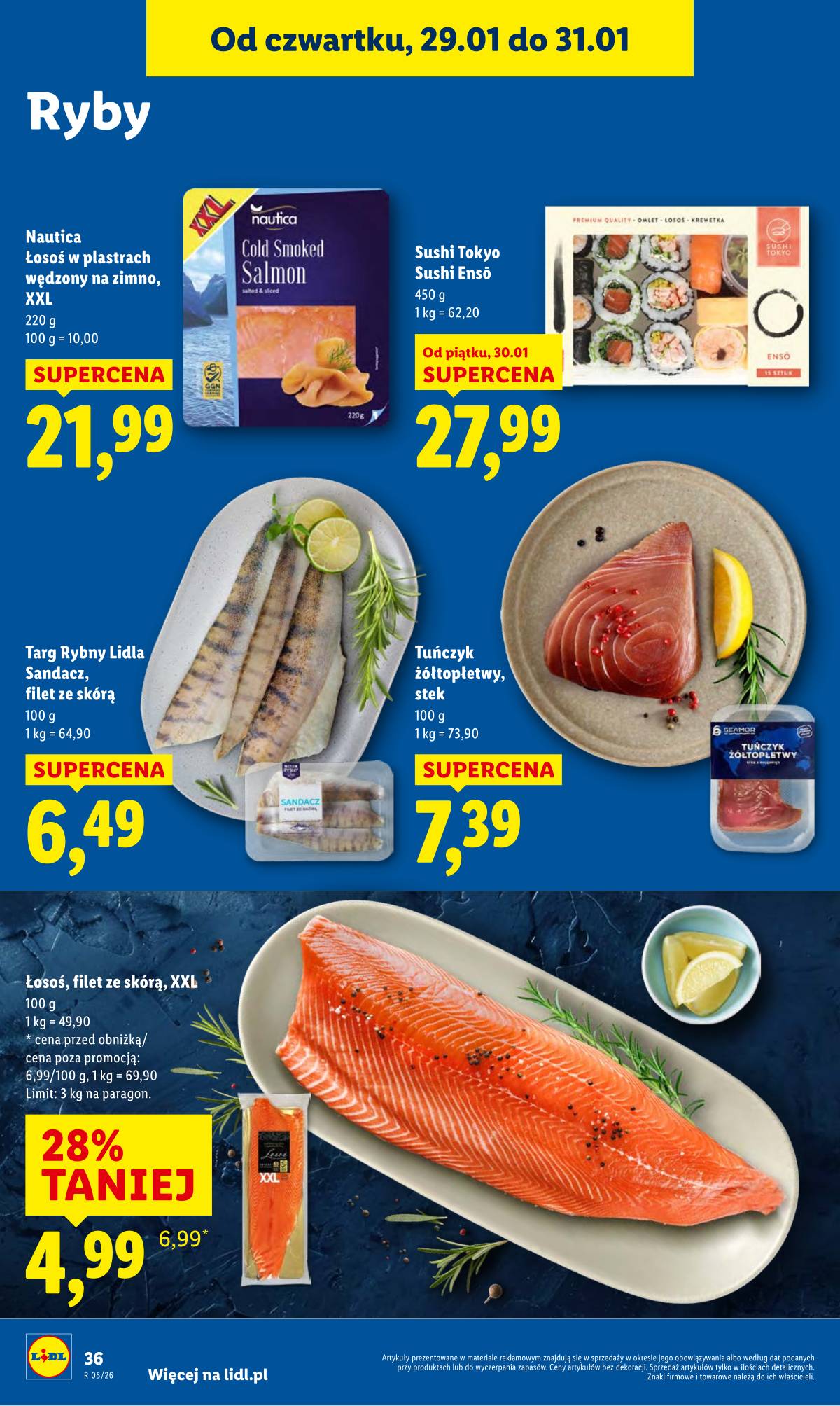 Lidl Lenkija - OFERTA WAŻNA OD 29.01 DO 31.01 36 puslapis