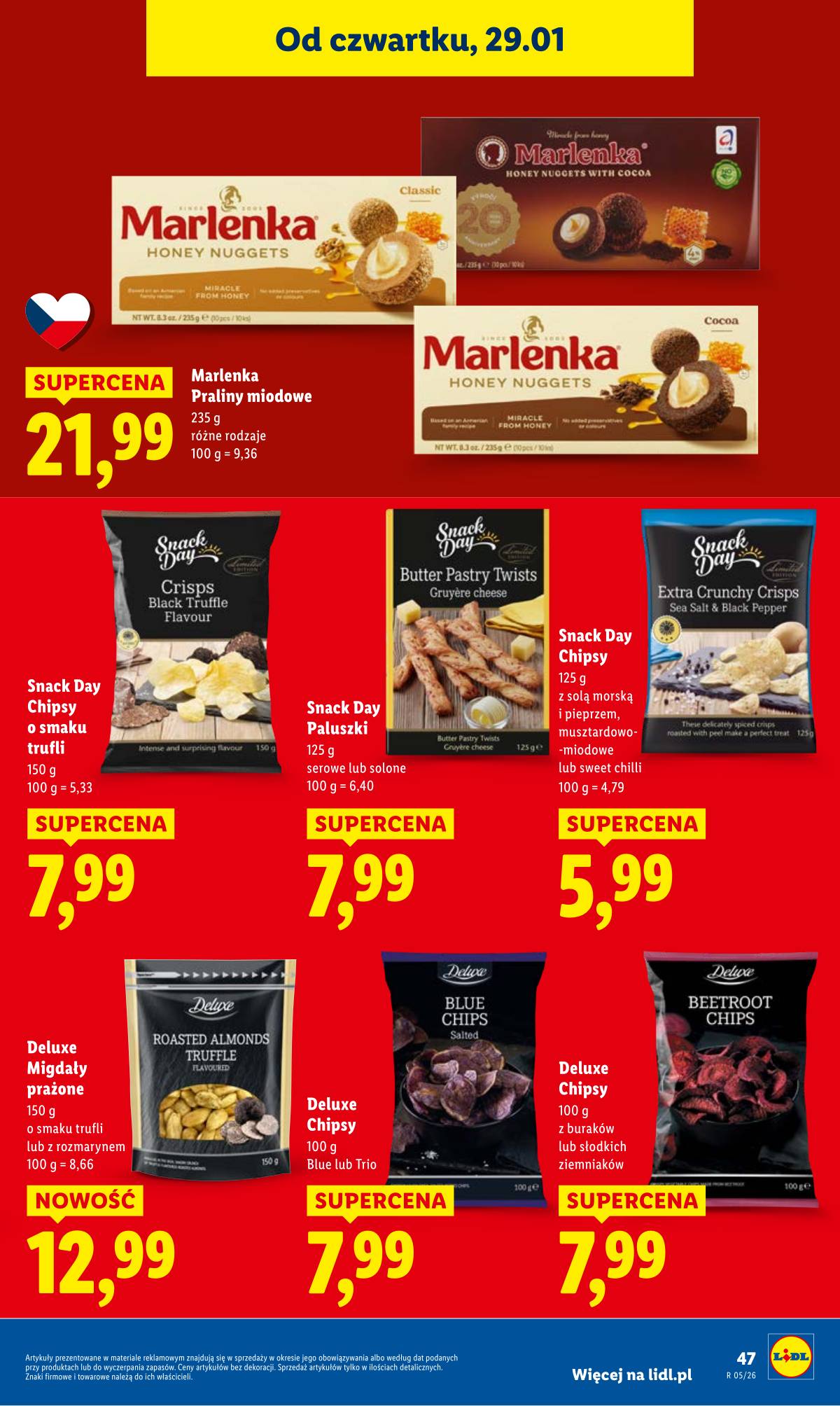 Lidl Lenkija - OFERTA WAŻNA OD 29.01 DO 31.01 47 puslapis