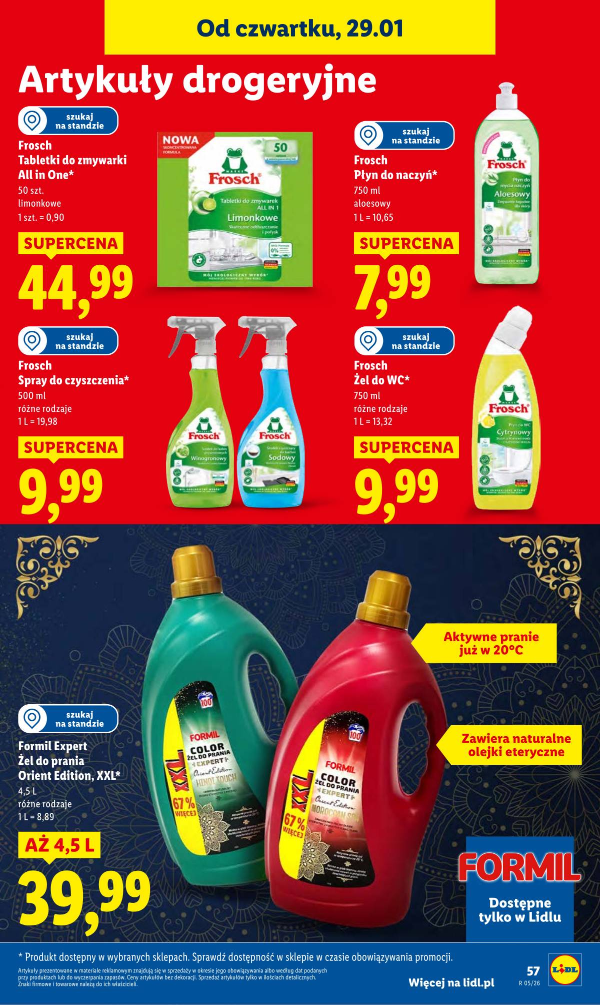 Lidl Lenkija - OFERTA WAŻNA OD 29.01 DO 31.01 57 puslapis