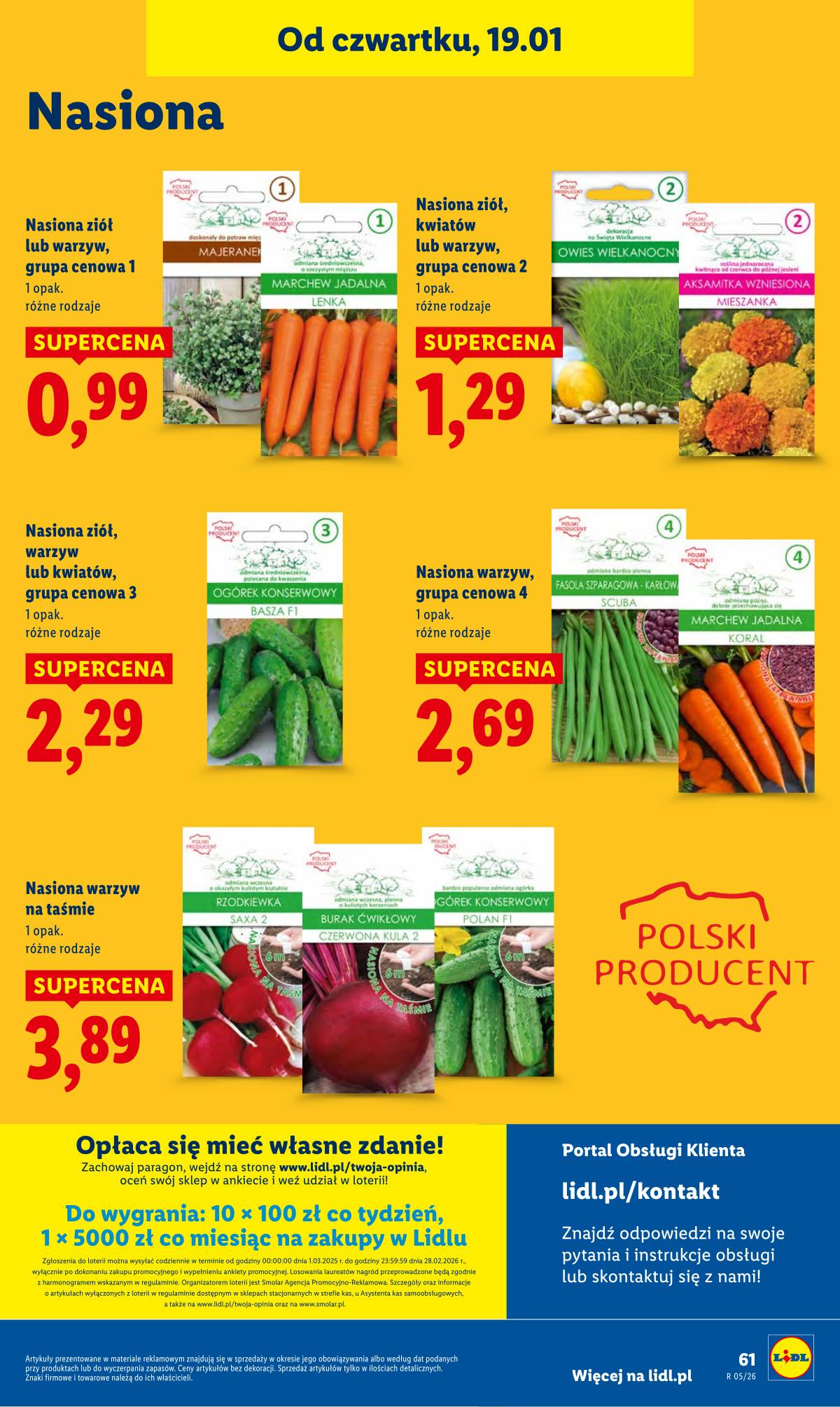 Lidl Lenkija - OFERTA WAŻNA OD 29.01 DO 31.01 61 puslapis