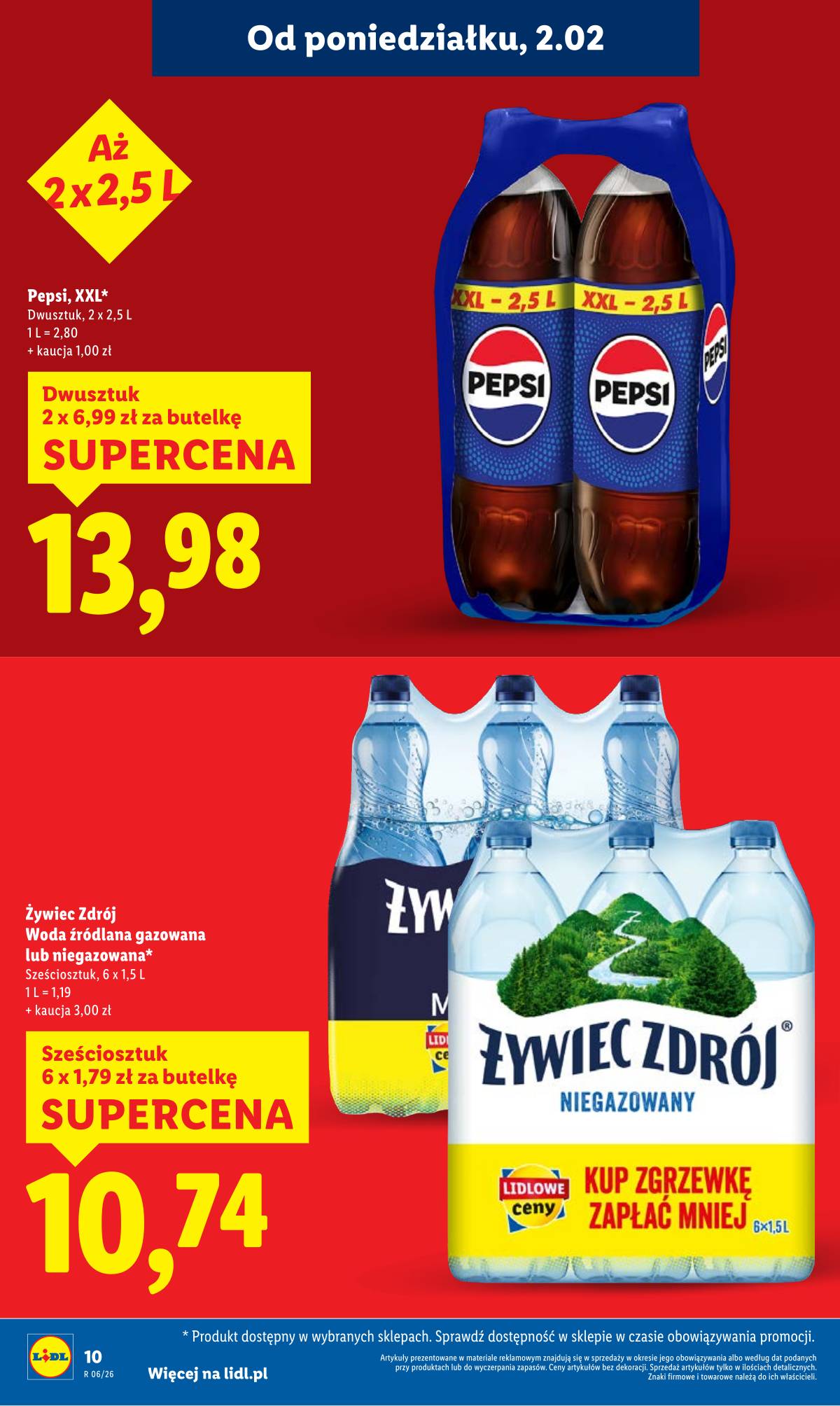 Lidl Lenkija - OFERTA WAŻNA OD 02.02 DO 04.02 10 puslapis