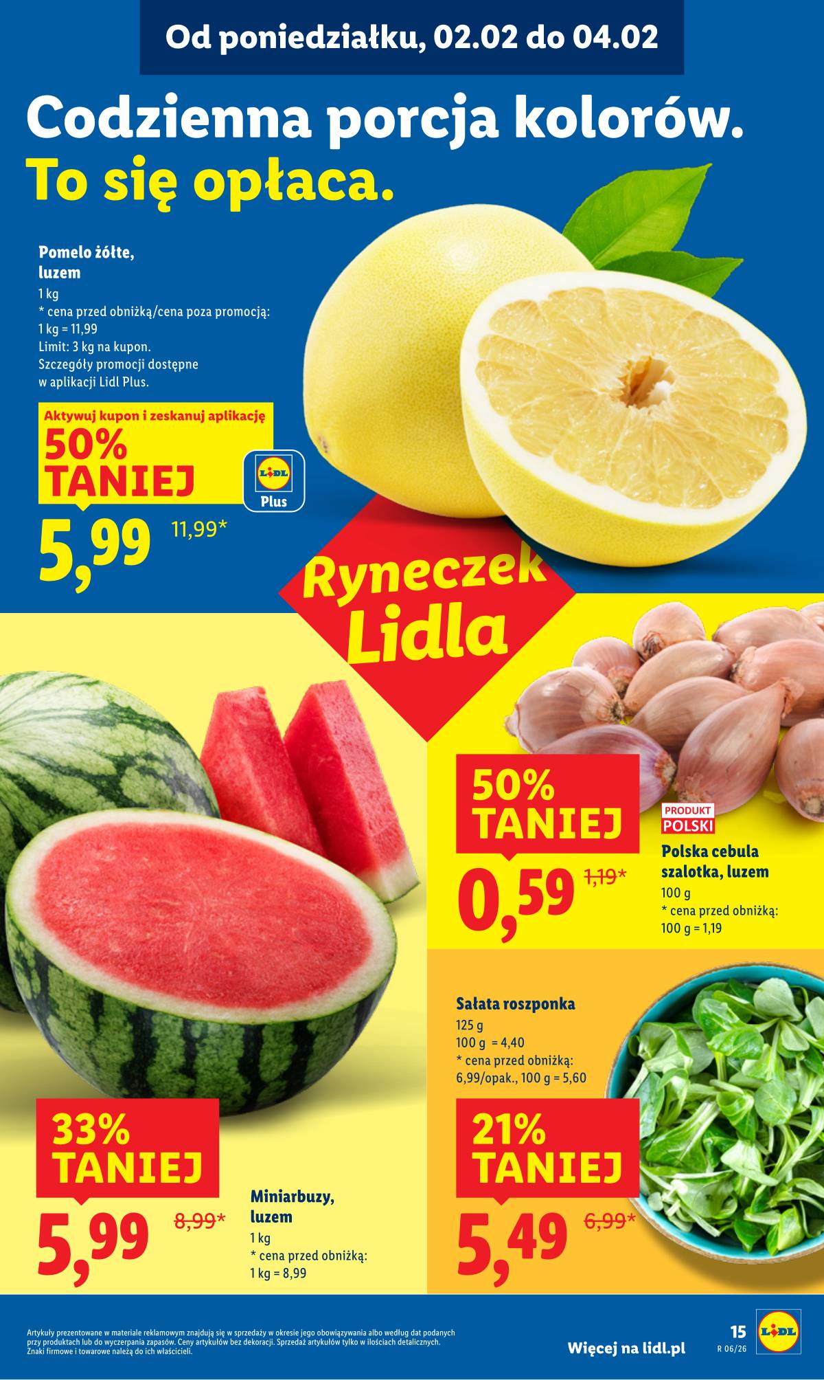 Lidl Lenkija - OFERTA WAŻNA OD 02.02 DO 04.02 15 puslapis
