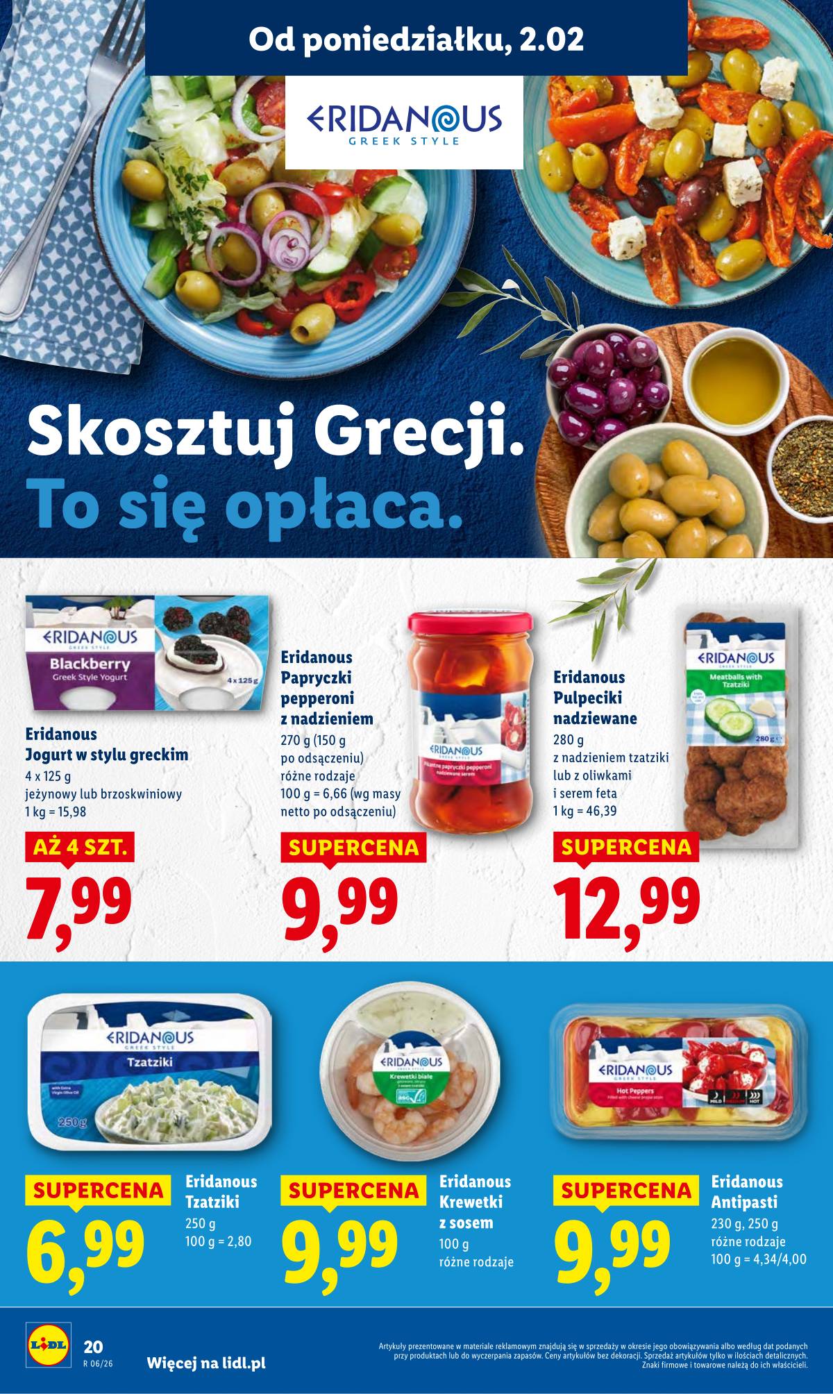 Lidl Lenkija - OFERTA WAŻNA OD 02.02 DO 04.02 20 puslapis