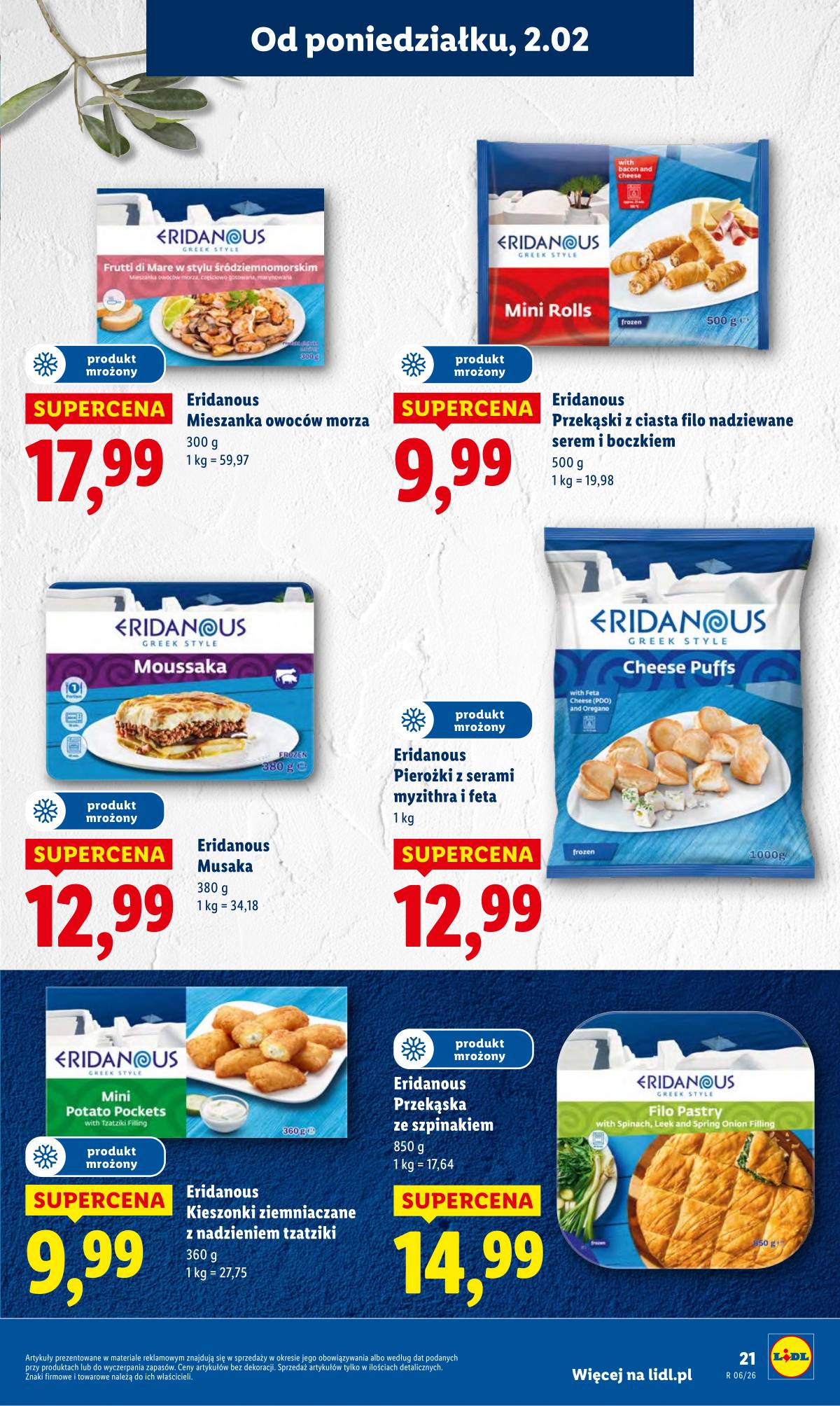 Lidl Lenkija - OFERTA WAŻNA OD 02.02 DO 04.02 21 puslapis