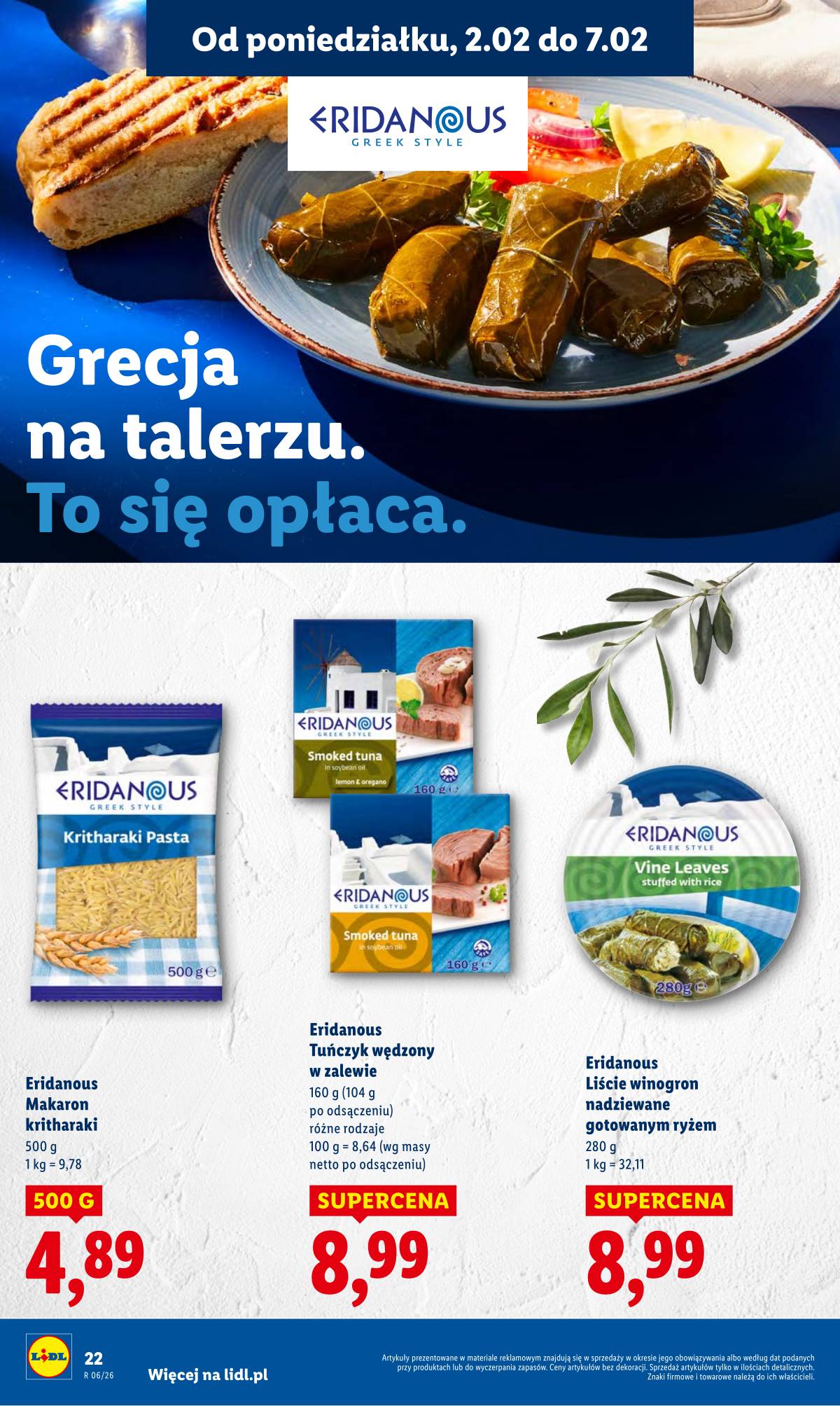 Lidl Lenkija - OFERTA WAŻNA OD 02.02 DO 04.02 22 puslapis
