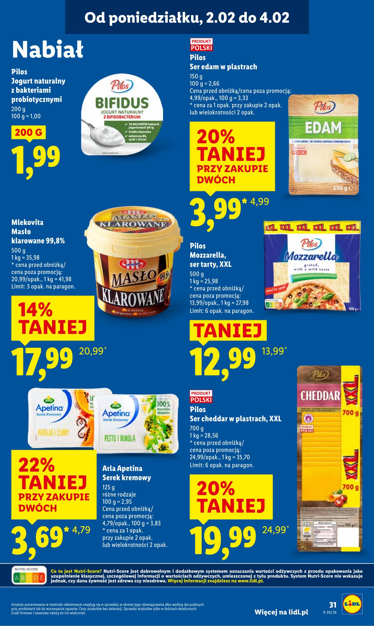Lidl Lenkija - OFERTA WAŻNA OD 02.02 DO 04.02 31 puslapis